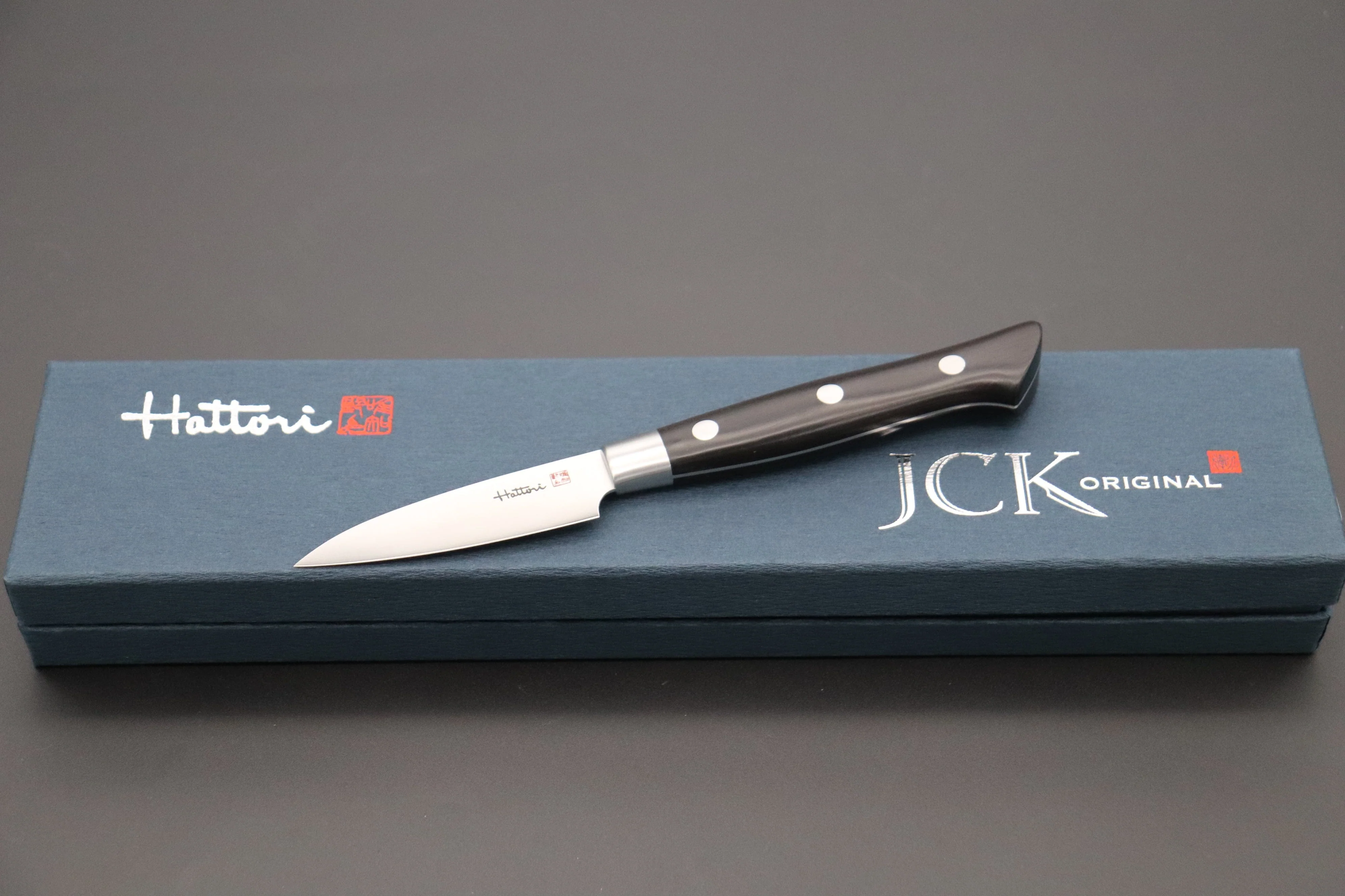 Hattori Forums FH Series FH-1A Parer 70mm (2.7 inch, African Blackwood Handle) - Image 9