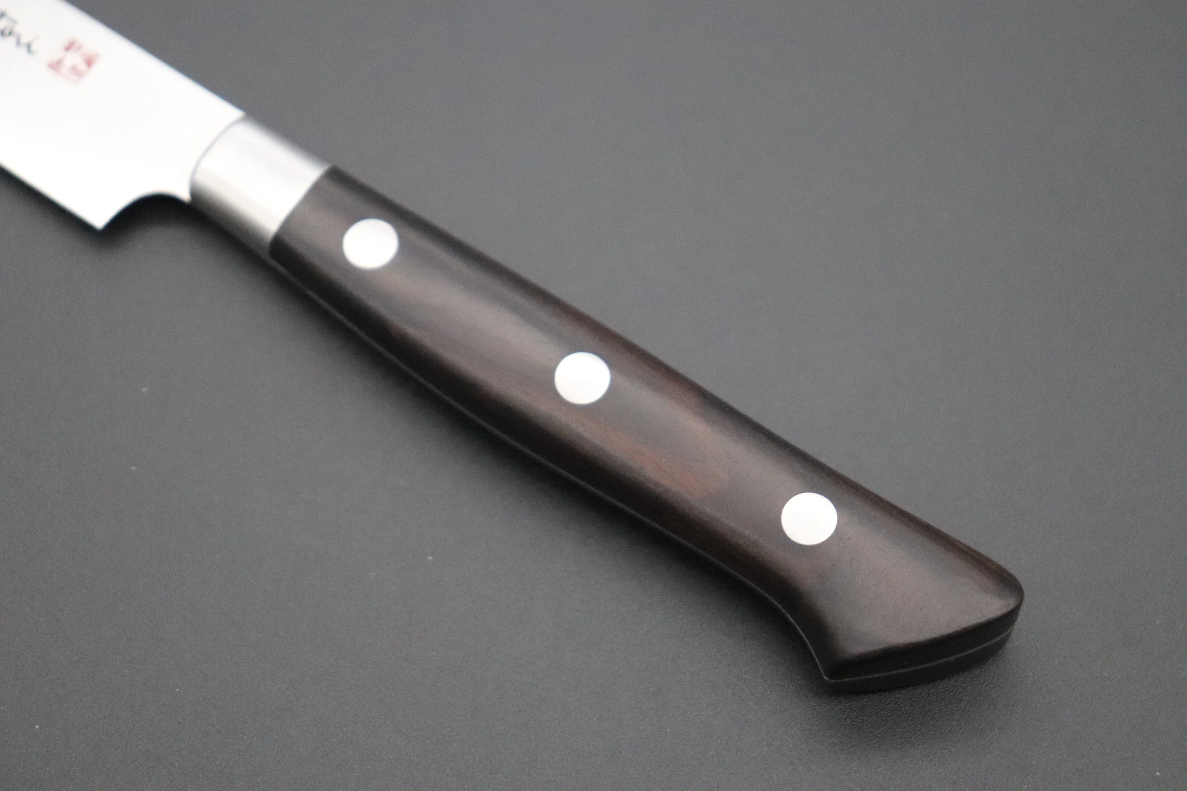 Hattori Forums FH Solid VG-10 Series FH-2A Petty 120mm (4.7 Inch, African Black Wood Handle) - Image 3