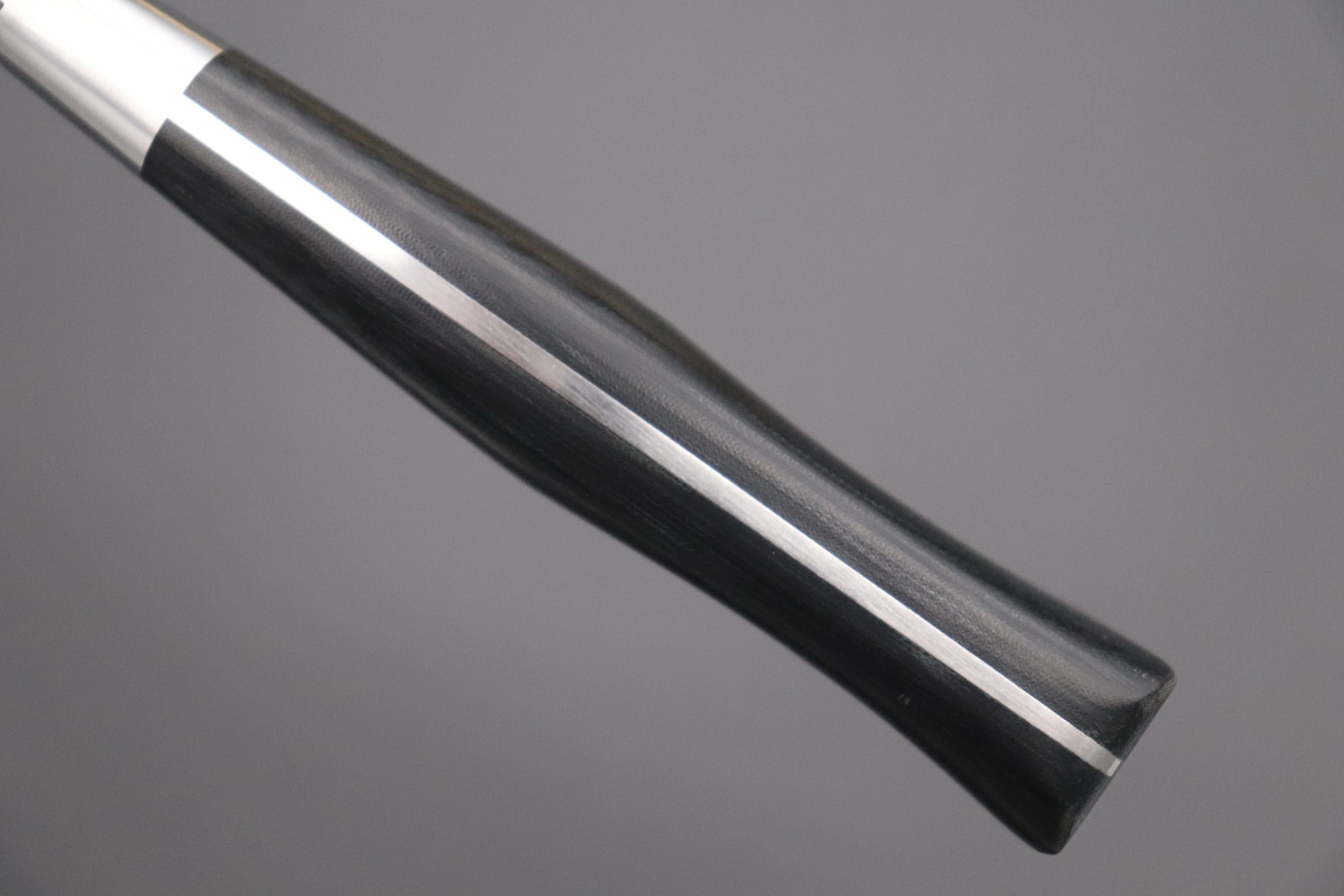 Hattori Forums FH Solid VG-10 Series Sujihiki (230mm to 300mm, 3 sizes, Black Linen Micarta Handle) - Image 6