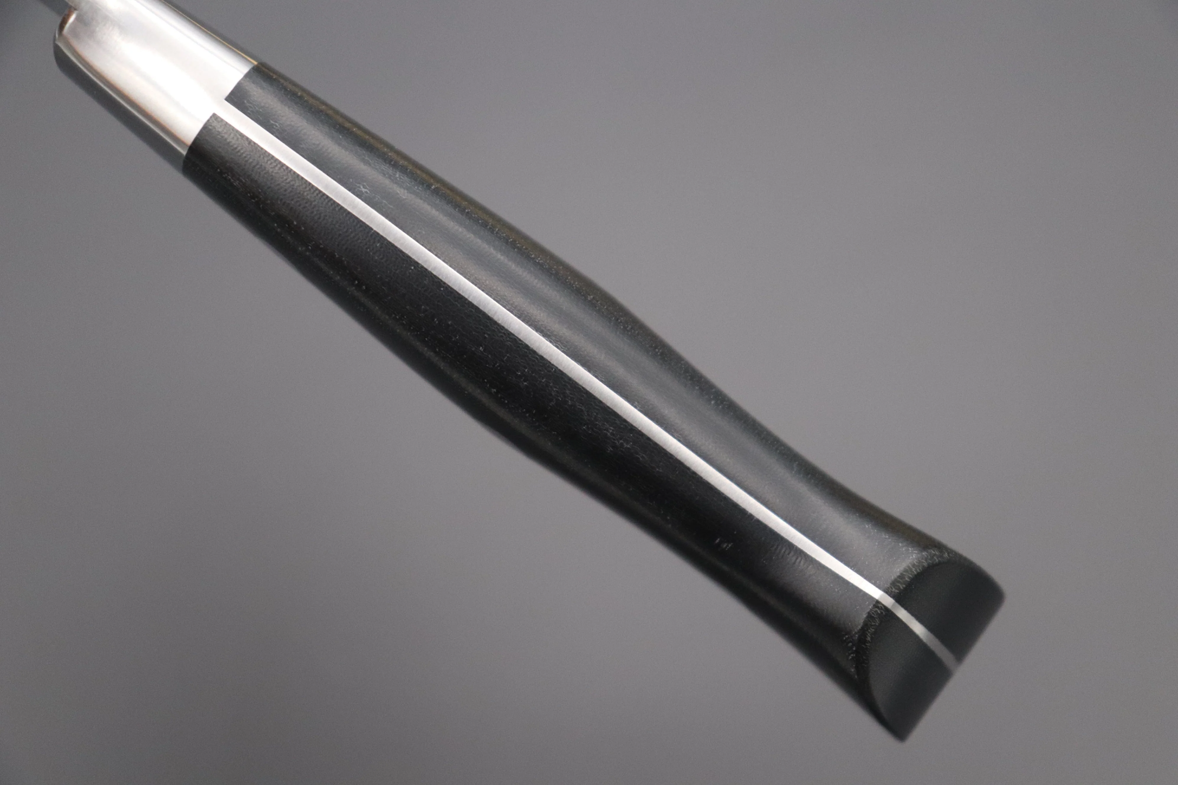 Hattori Forums FH Solid VG-10 Series Sujihiki (230mm to 300mm, 3 sizes, Black Linen Micarta Handle) - Image 7