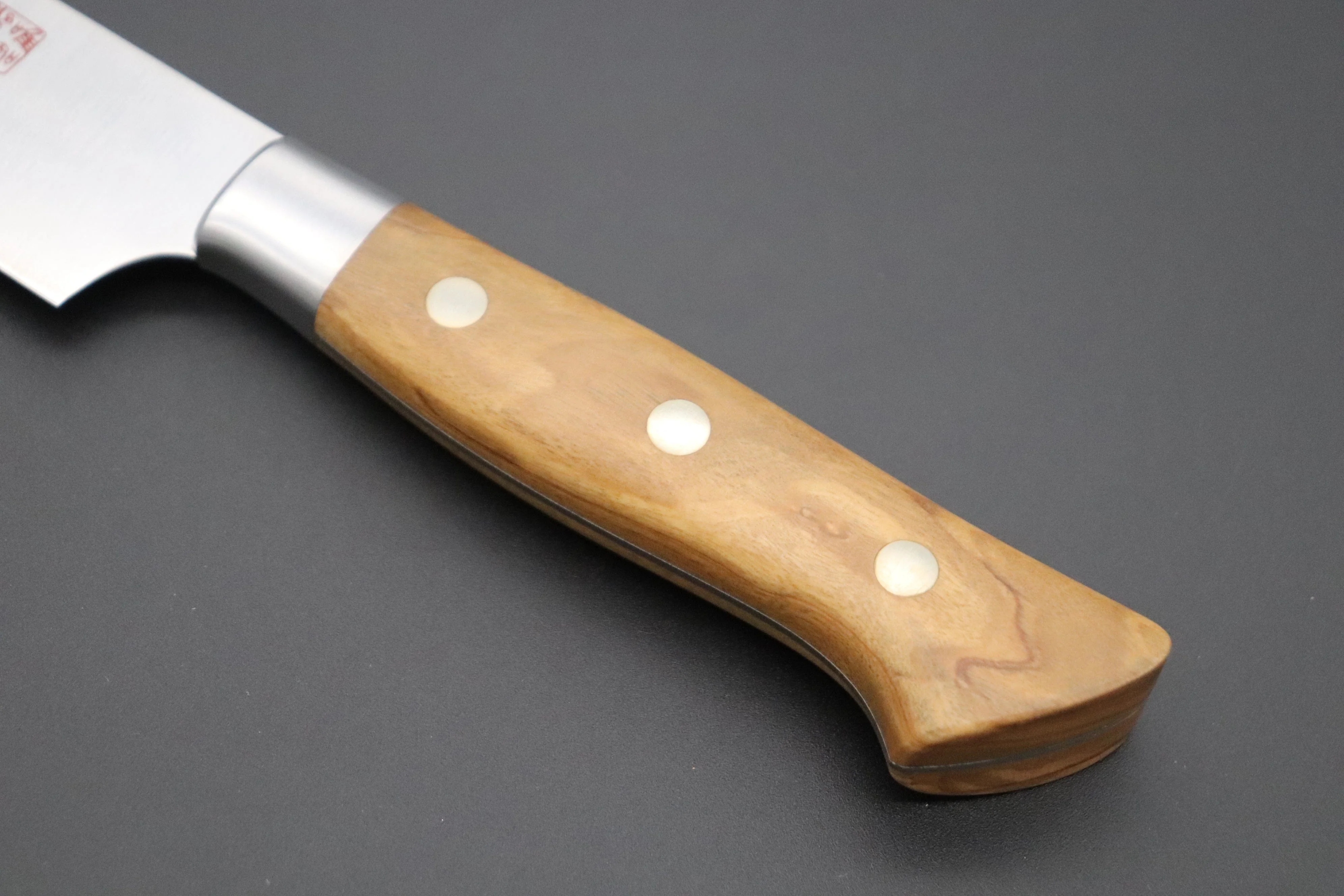 Hattori Forums FH Solid VG-10 Series Sujihiki (230mm to 300mm, 3 sizes,Olive Wood Handle) - Image 3