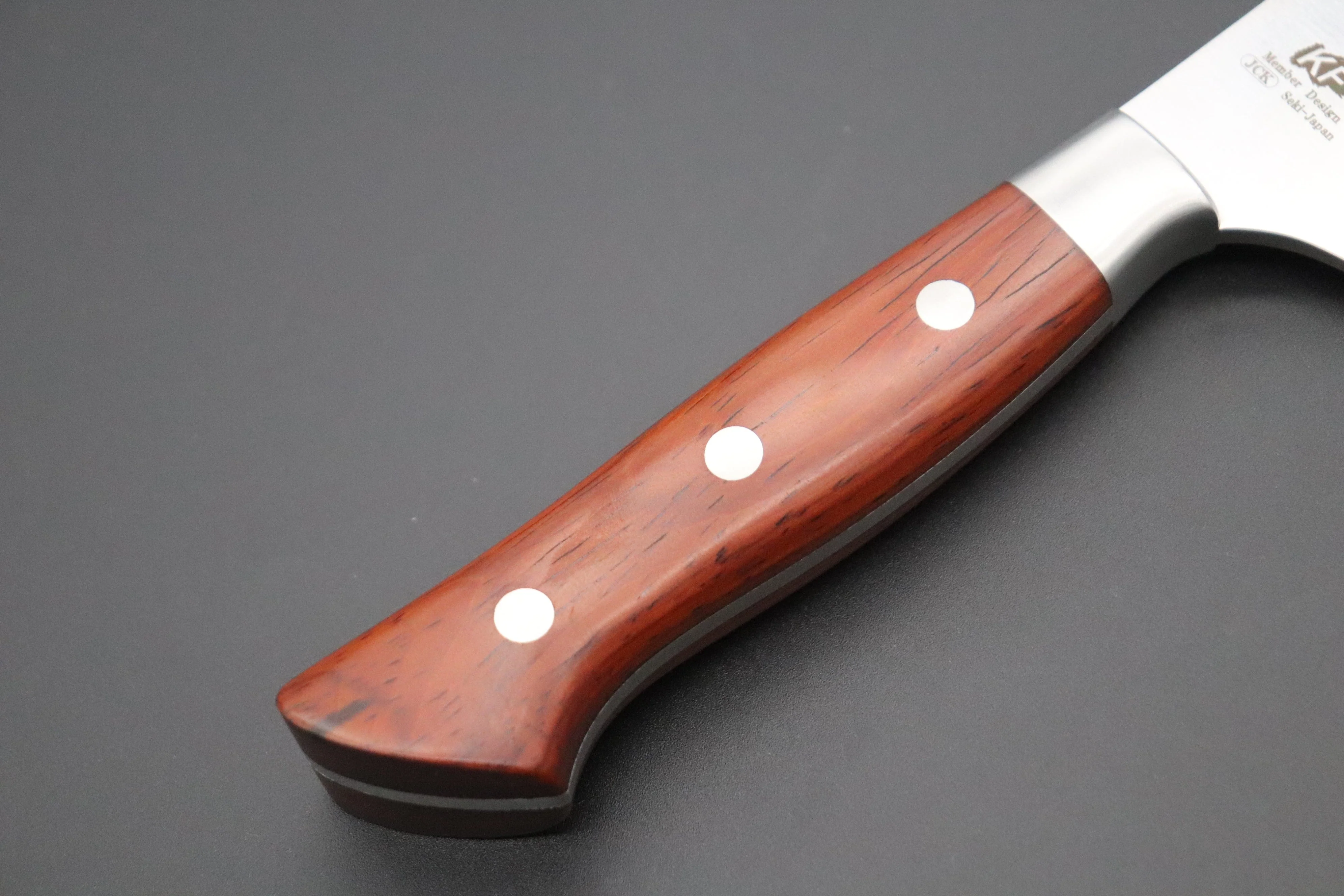 Hattori Forums FH Series Western Deba (165mm and 240mm, Cocobolo Wood Handle) - Image 9