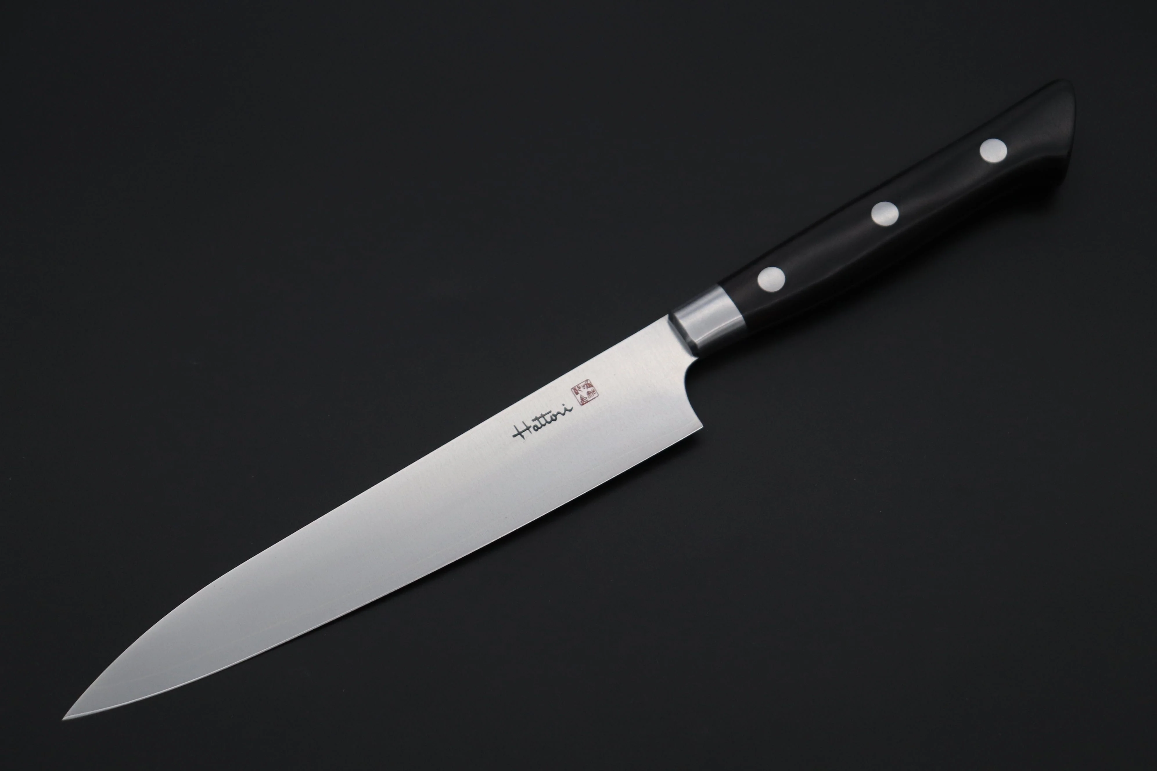 Hattori Forums "NOAH" Series FHN-3A Petty 150mm (5.9 Inch, African Blackwood Handle)