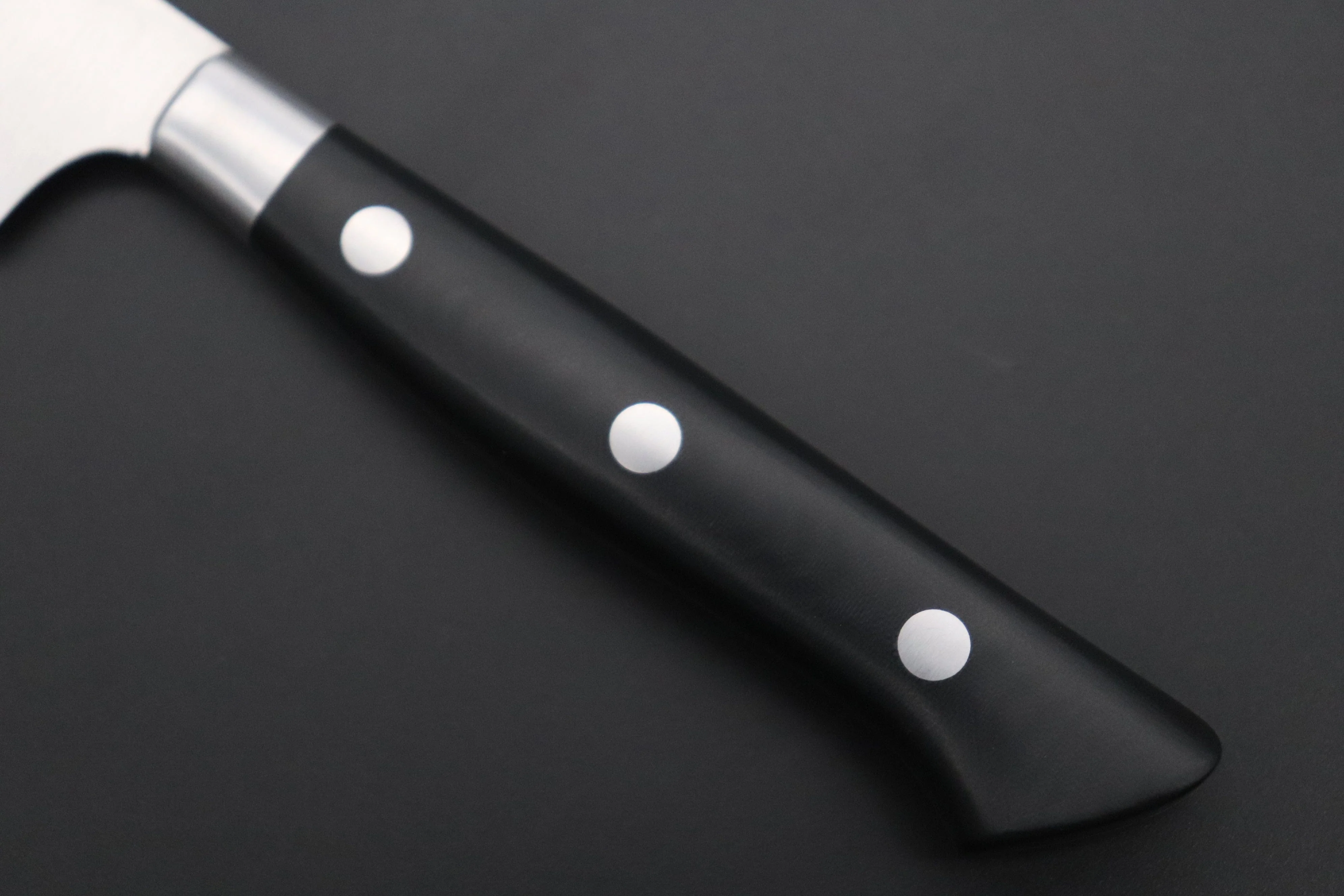 Hattori Forums "NOAH" Series FHN-3L Petty 150mm (5.9 Inch, Black Linen Micarta Handle) - Image 3