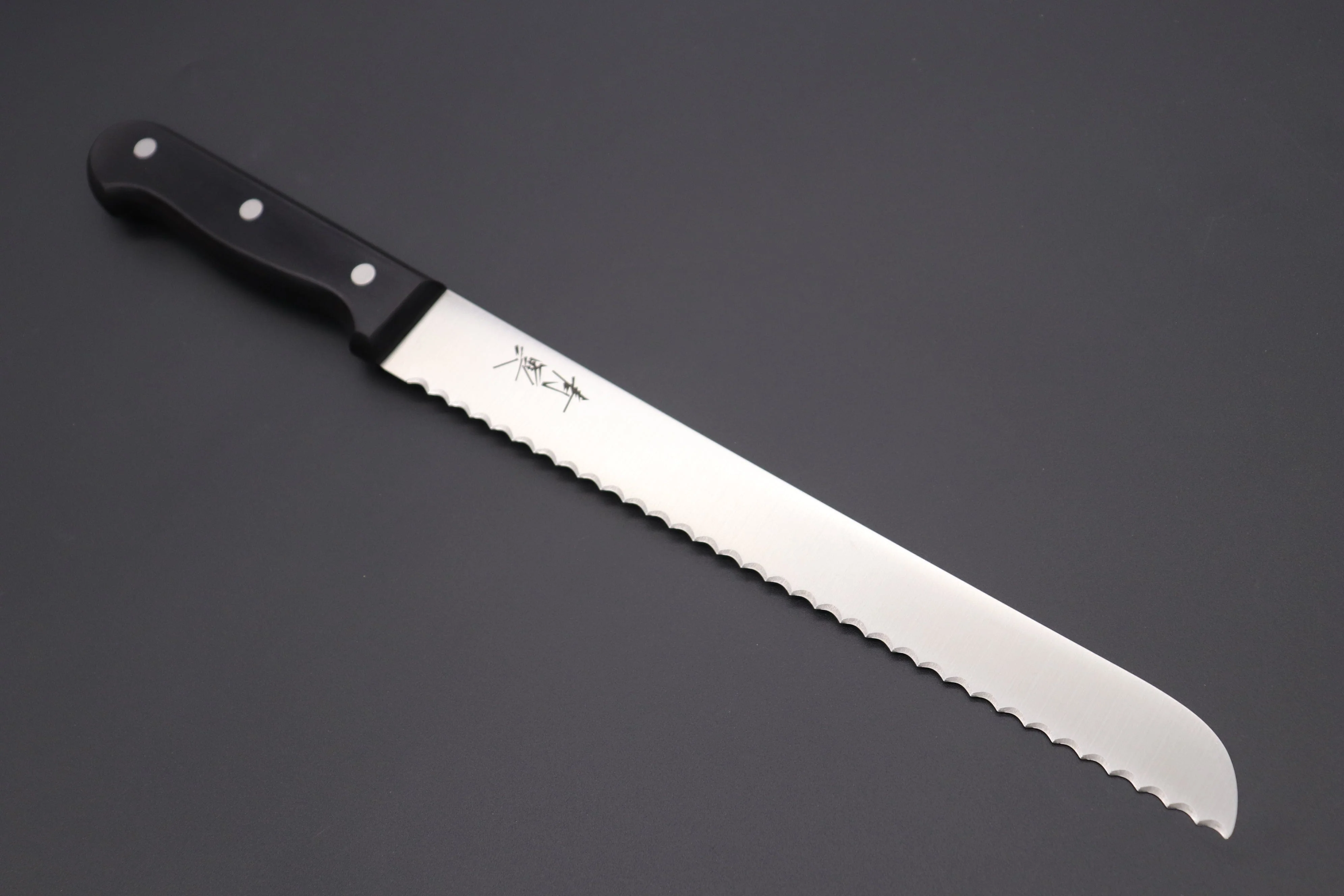 JCK Natures Blue Clouds AUS-8 Basic Series BCA-6 Bread Knife 245mm (9.6 inch)