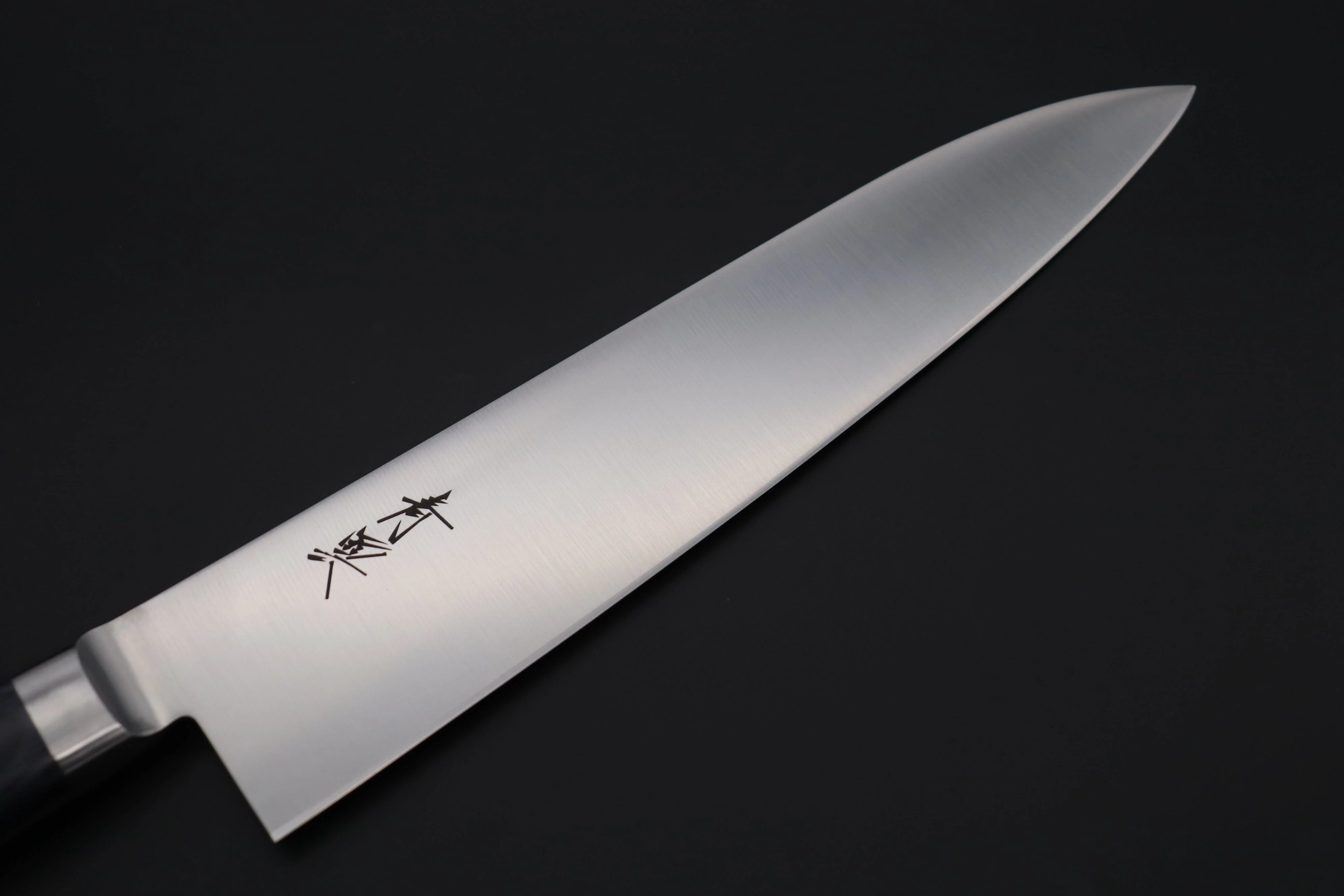 JCK Natures Blue Clouds AUS-8 Basic Series BCAP-5 Gyuto 240mm (9.4 inch, Royal Blue-Purple Pakka Wood Handle) - Image 2