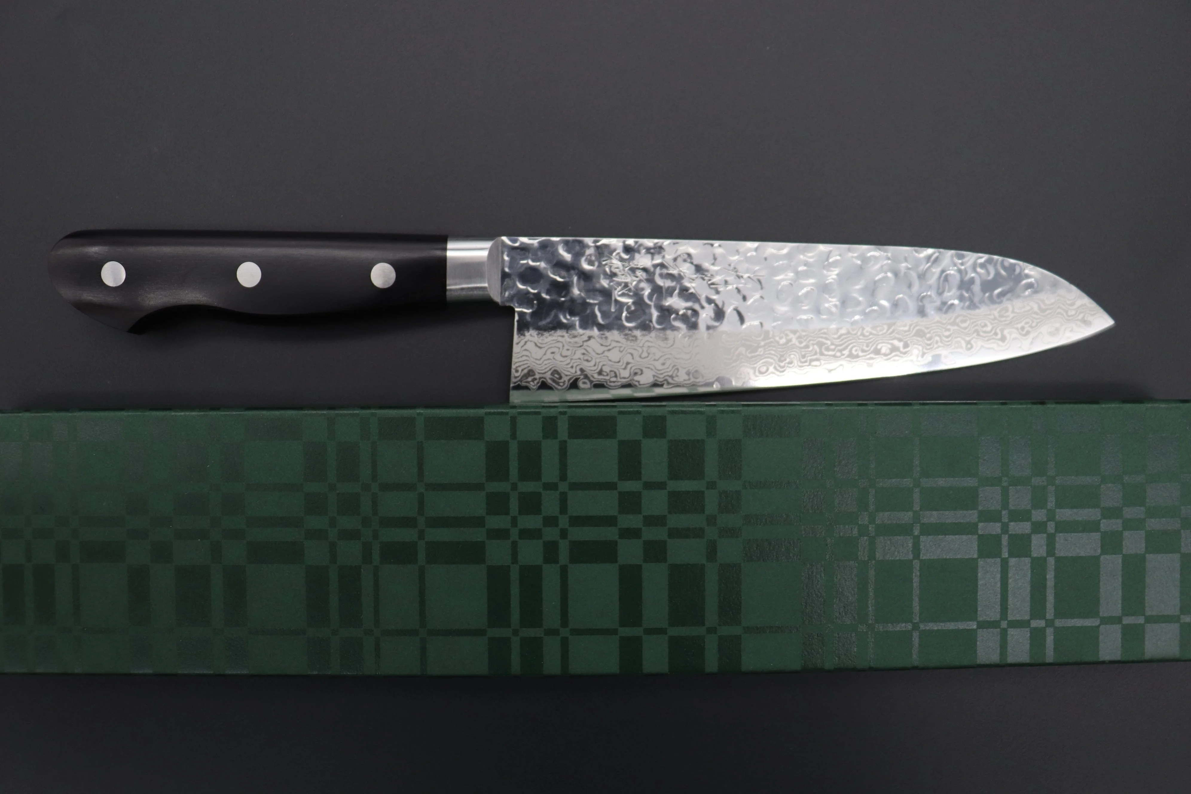 JCK Natures Gekko Kiwami Series GEK-2 Santoku 180mm (7 inch) - Image 10