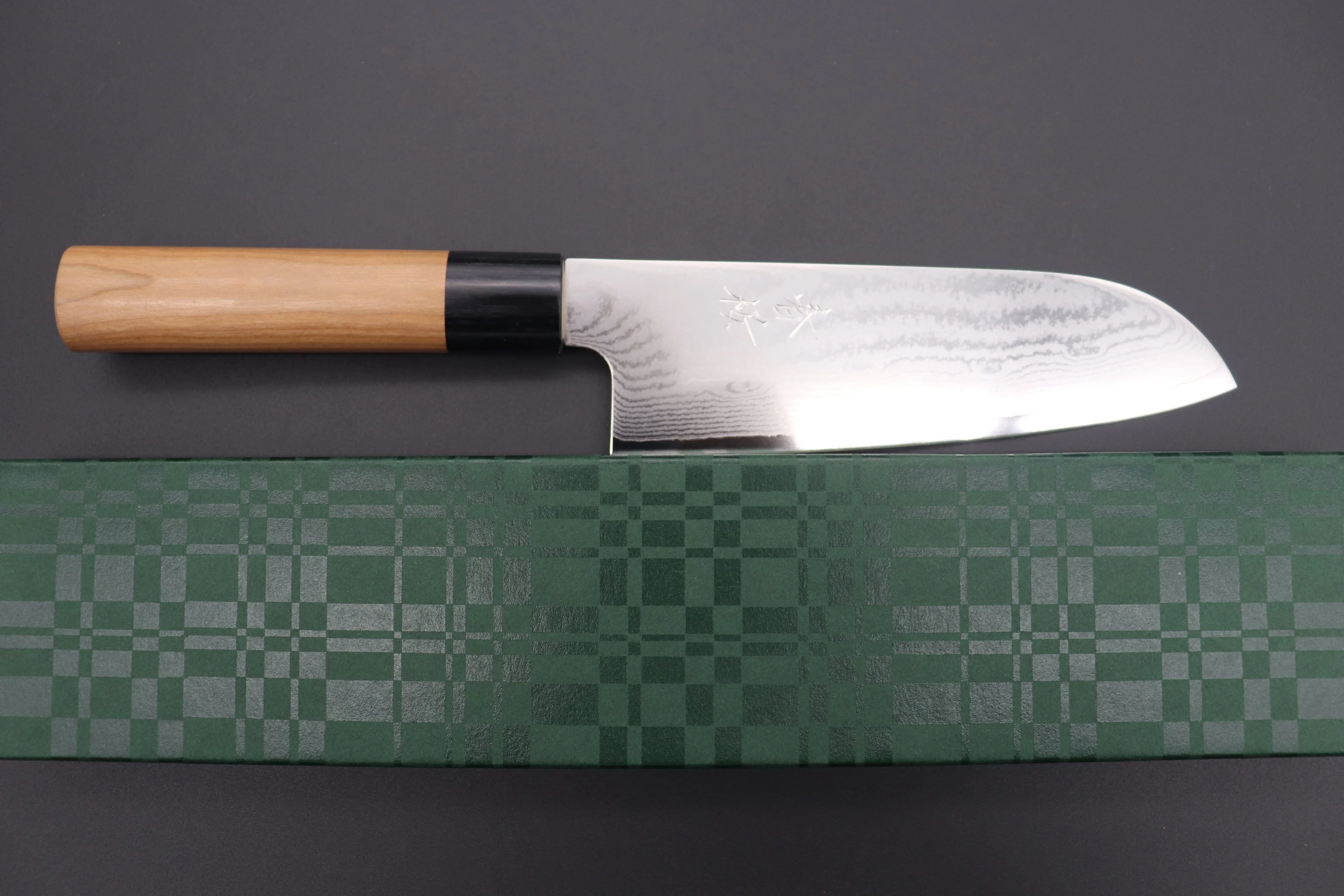 JCK Natures Sakura Series HS-2 Wa Santoku 170mm (6.6 inch) - Image 8