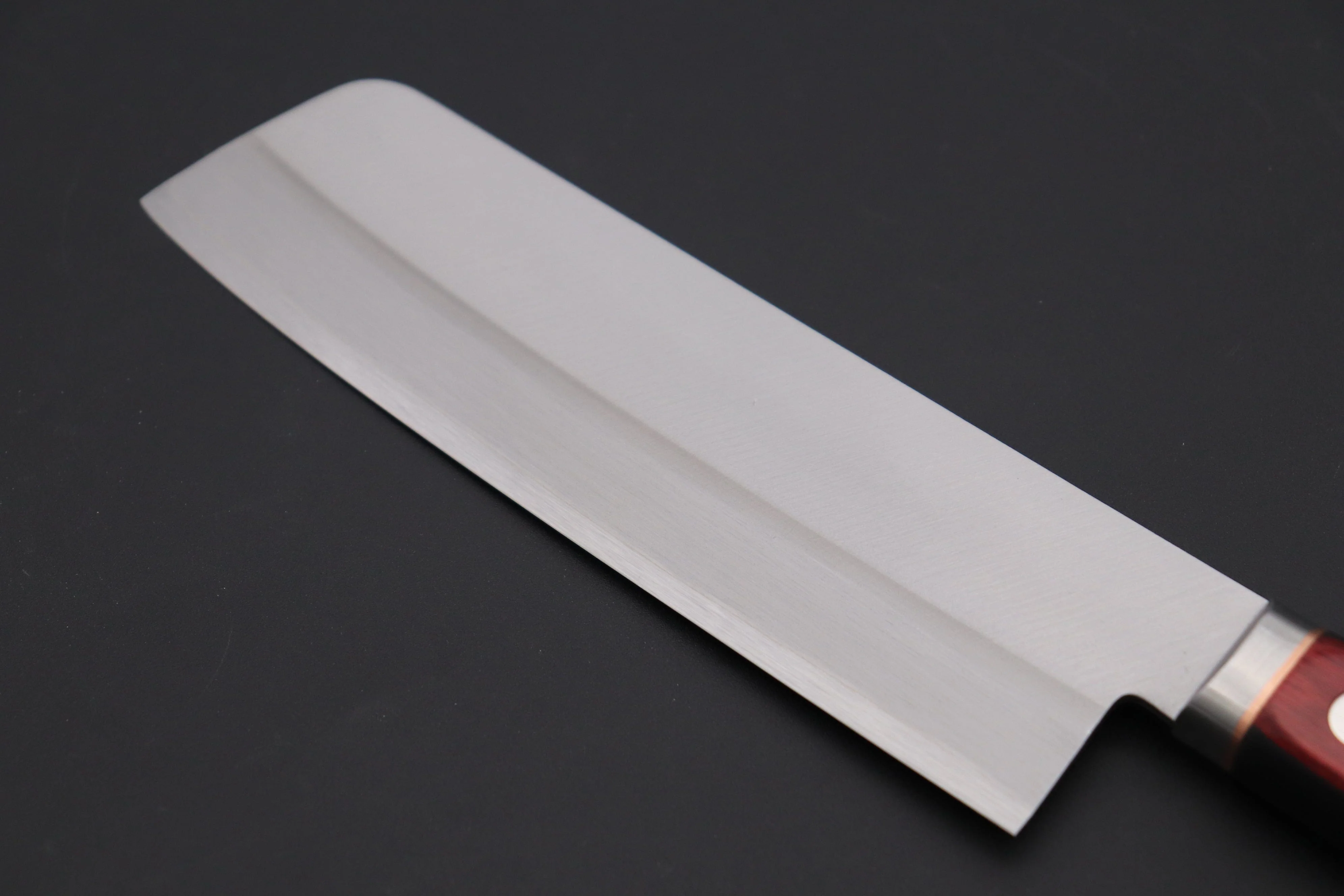 JCK Natures SAKURA ROAD Aogami Super Series SAKURA-3 Nakiri 160mm (6.2 Inch) - Image 6