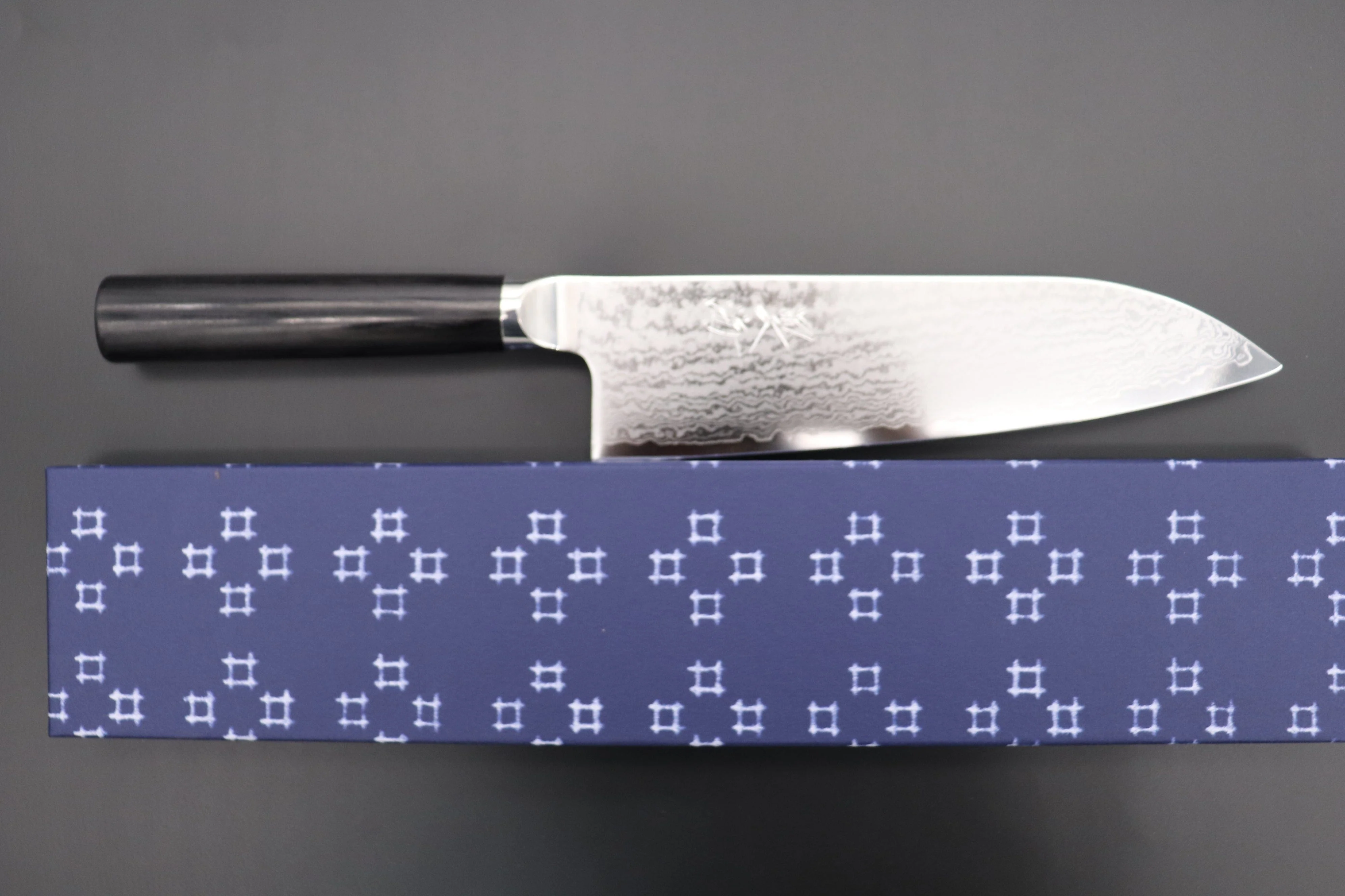 JCK Natures "Sea of Clouds Series" VG-10 Damascus SC-2 Santoku 180mm (7 inch) - Image 9