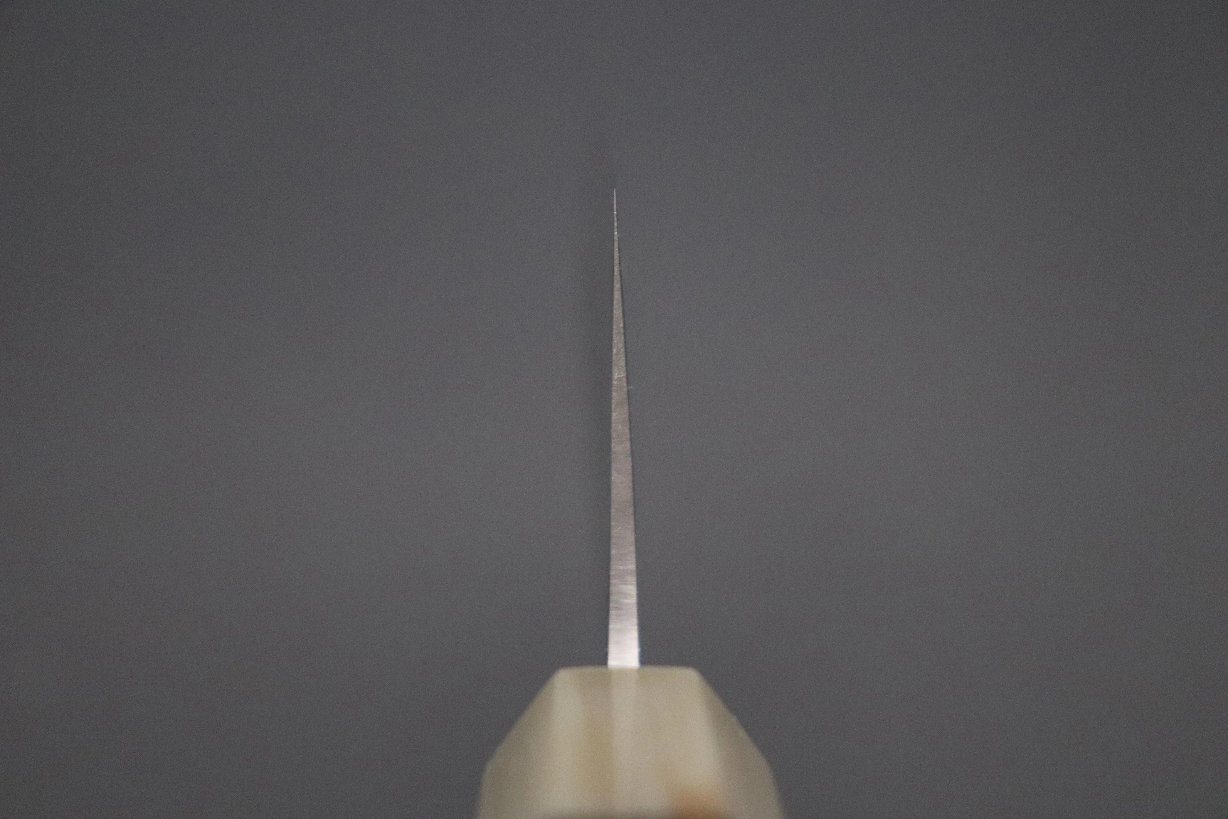 JCK Natures "Super Blue Moon Series" BMS-4 Nakiri 165mm (6.4 inch, Octagonal Desert Ironwood Handle) - Image 4