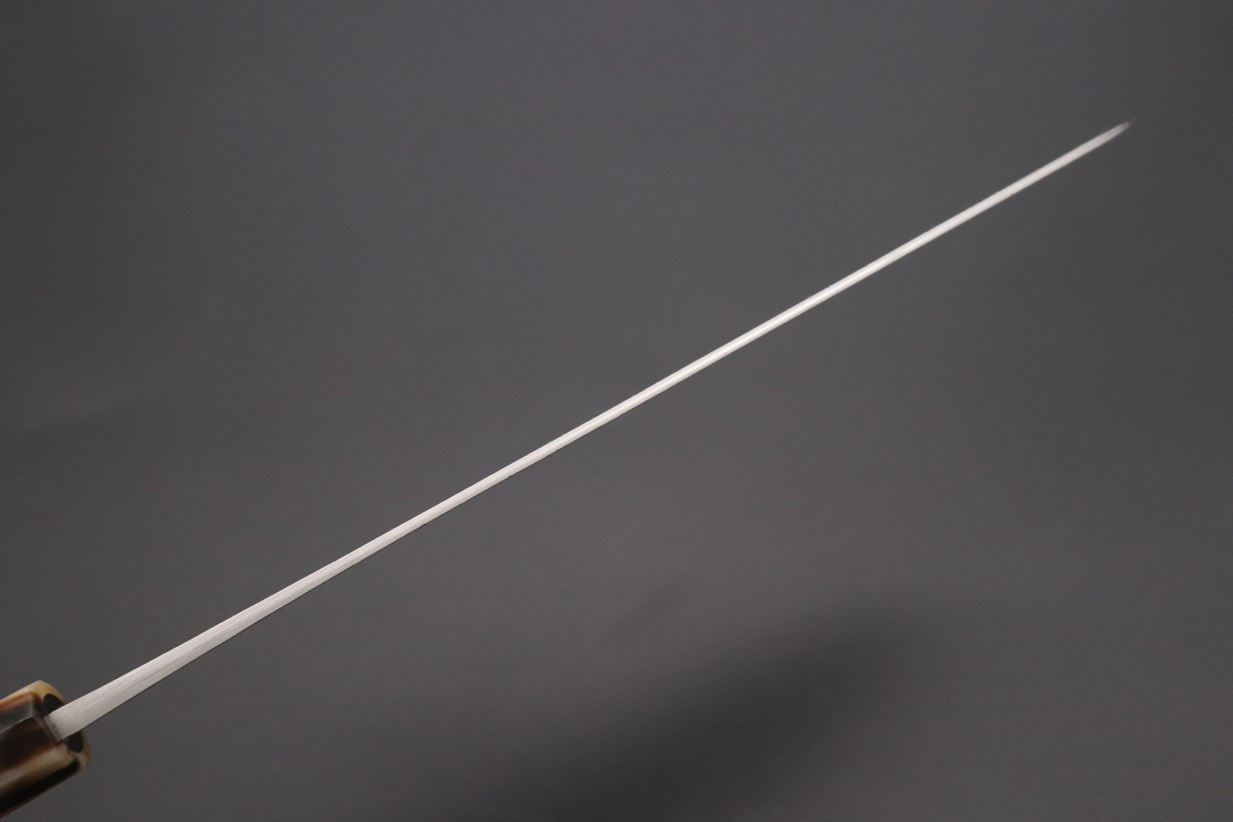JCK Natures "Super Blue Moon Series" BMS-5LE Wa Gyuto 240mm (9.4 inch, Octagonal Ebonywood Handle) - Image 5
