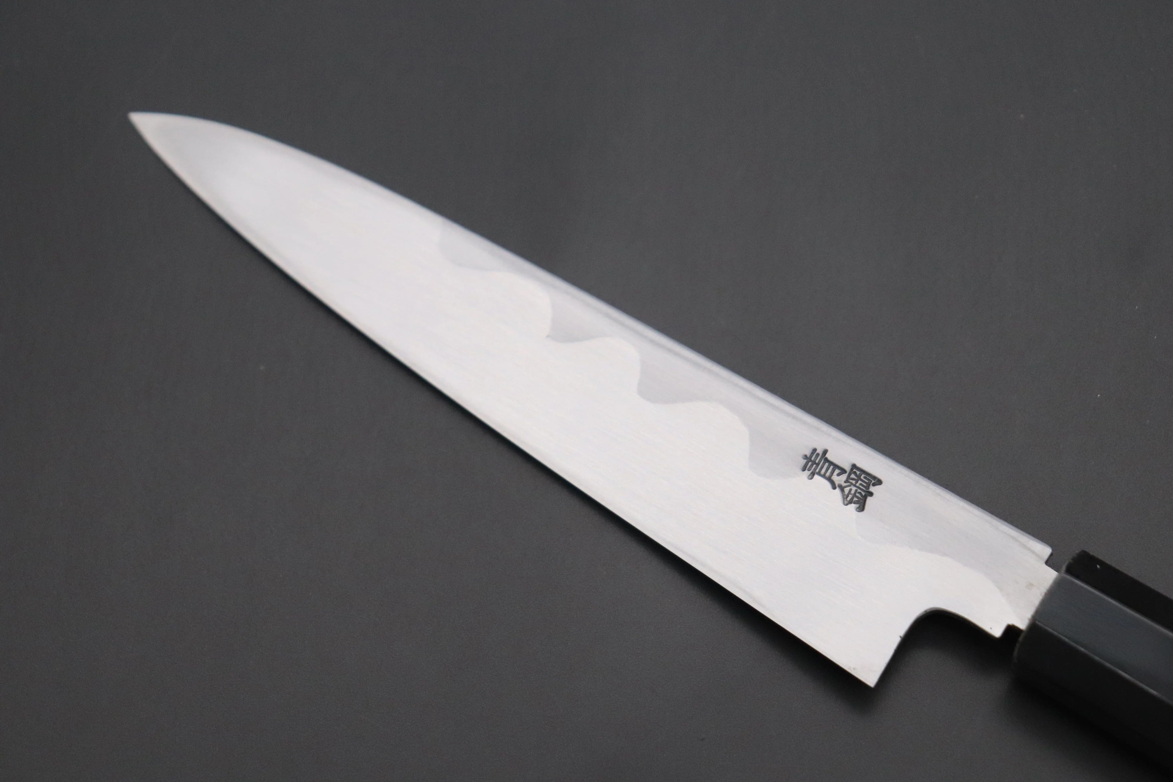 Fu-Rin-Ka-Zan Hon Kasumi Series Blue Steel No.2 Wa Petty ( 2 sizes, Wa Petty 150mm or Wa Petty 180mm, Single Bevel Edge) - Image 7
