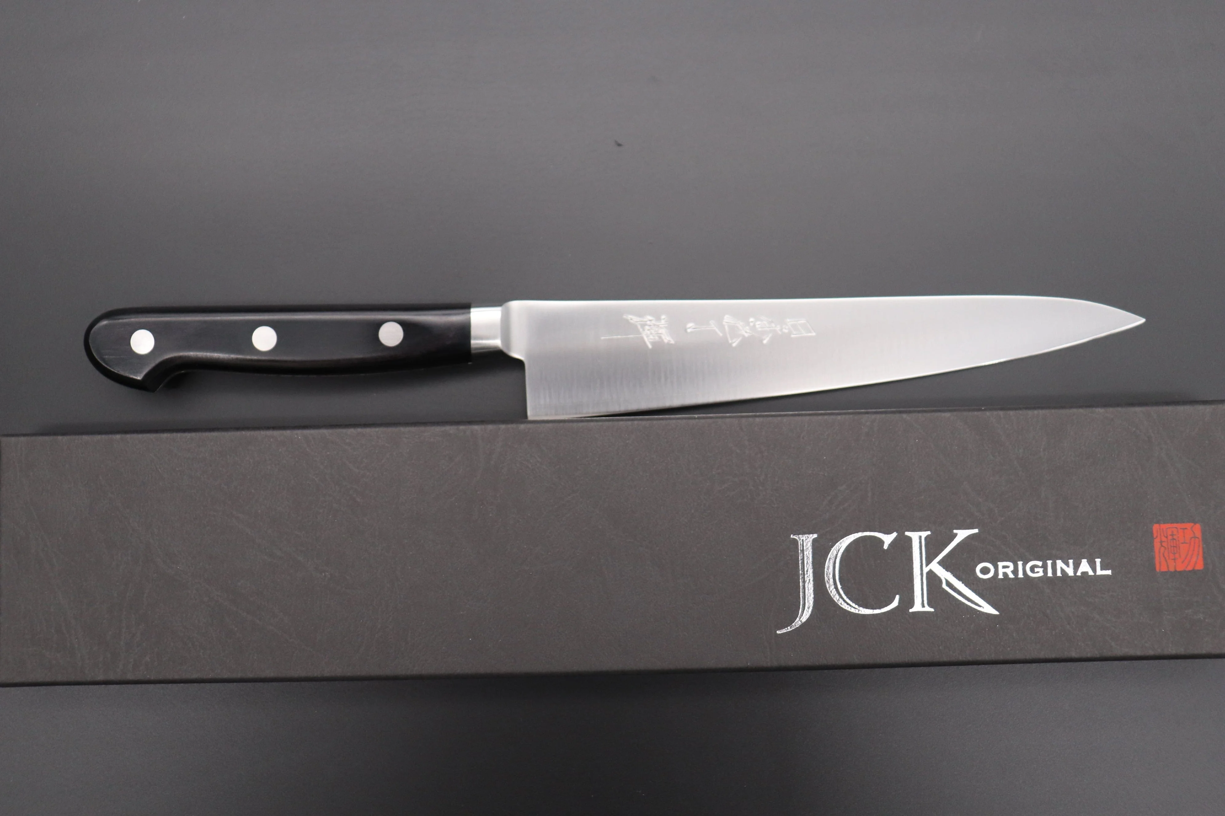 JCK Original Kagayaki Blue Steel No.2 Clad Series KB-1 Petty 150mm (5.9inch) - Image 8