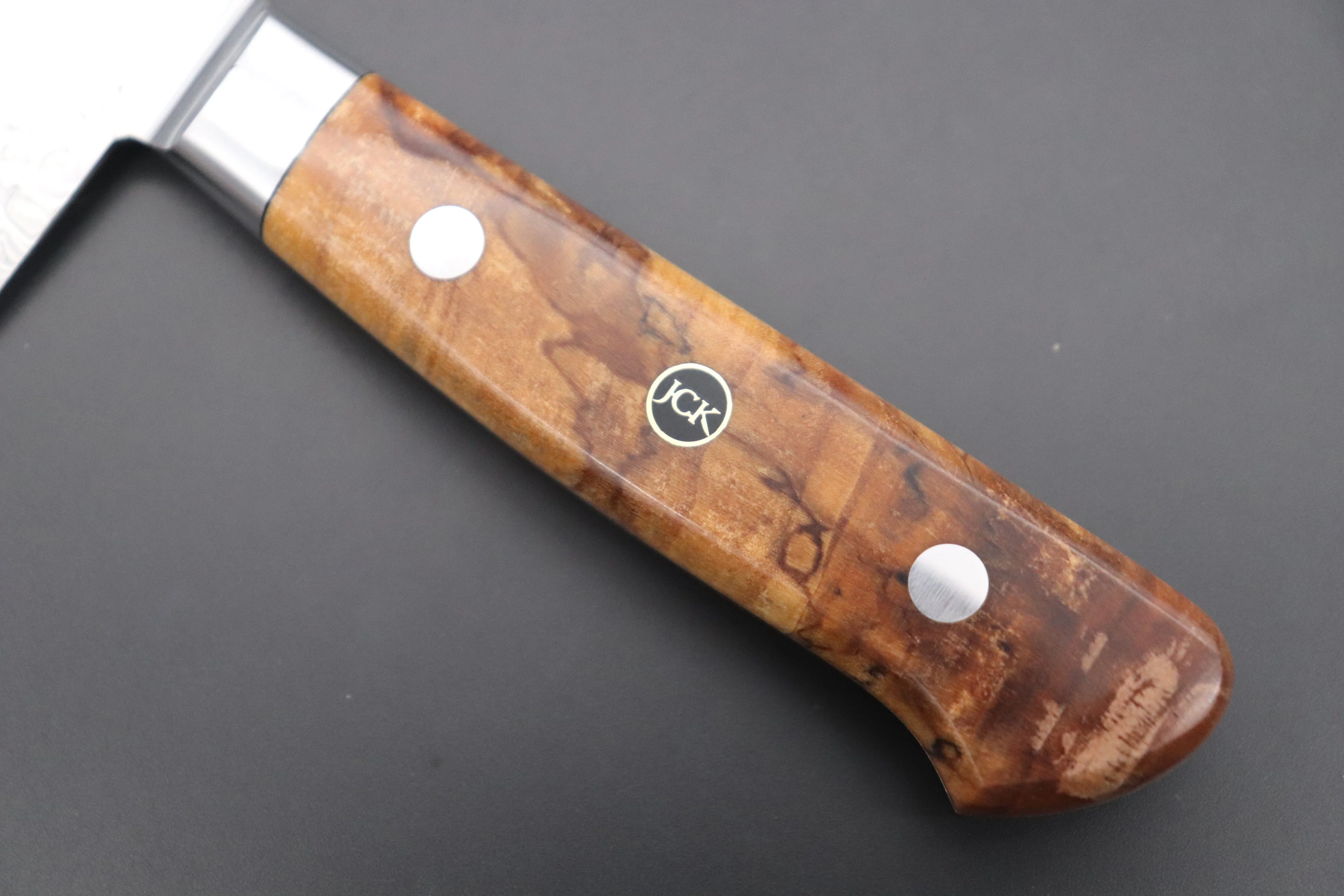 JCK Original Kagayaki Grand Canyon R-2 White & Silver Damascus Series GCYU-29 Bunka | Kiritsuke 175mm (6.8 Inch) - Image 7