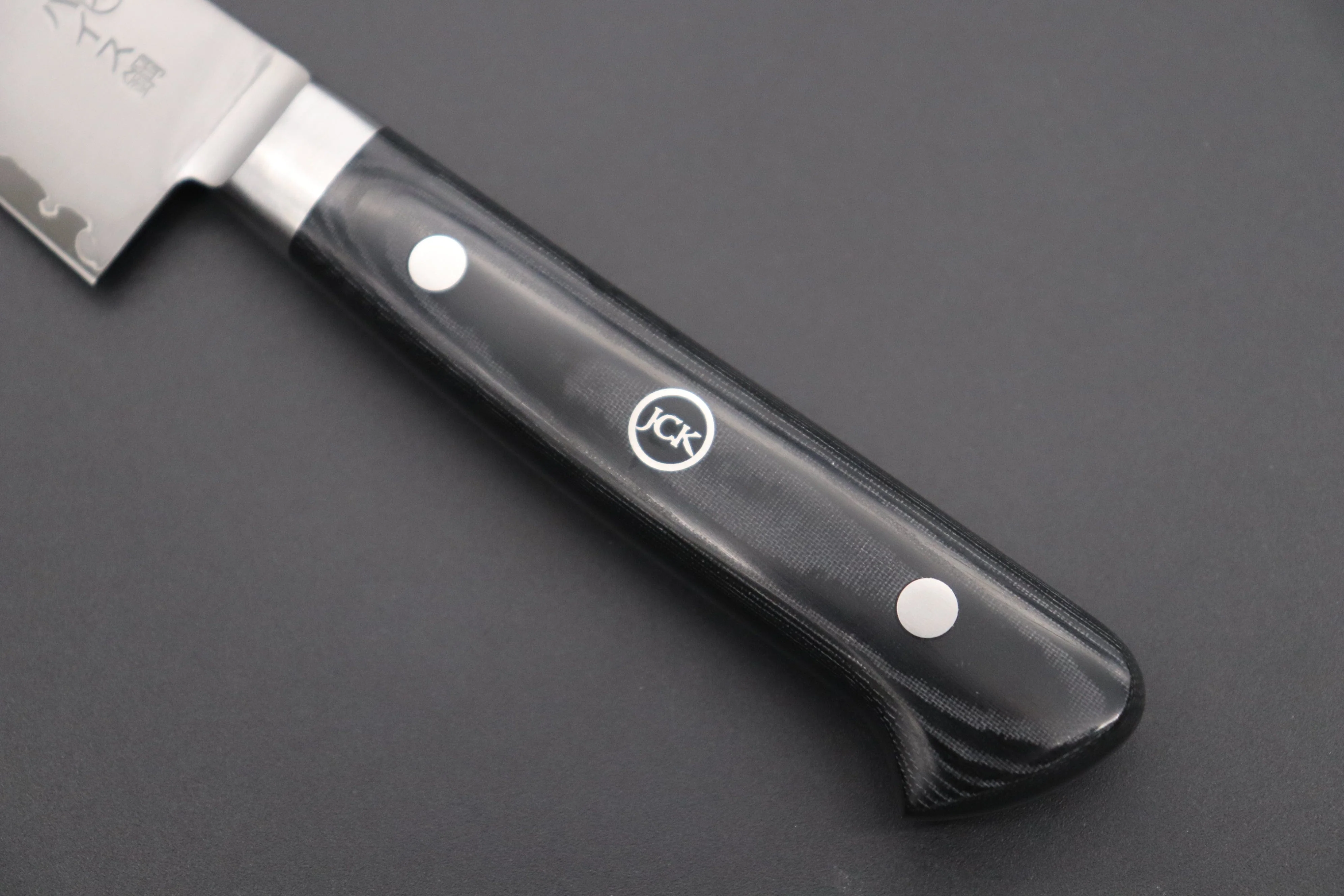 JCK Original Kagayaki NOVEL BLACK Edition | R-2 Laminated KNB-1 Kiritsuke Petty 145mm (5.7 Inch) - Image 7