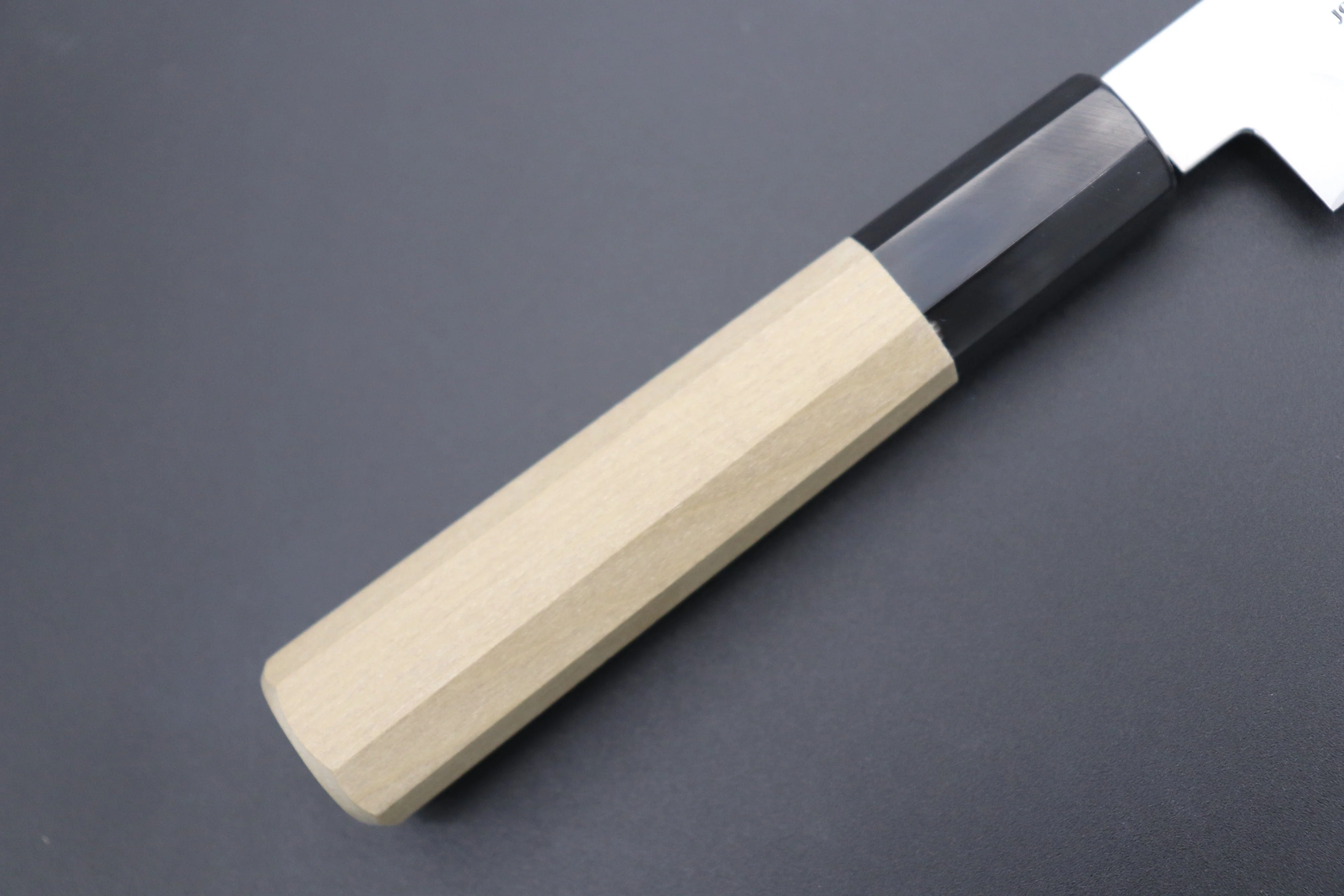 JCK Original Kagayaki VG-10 Series with Dimples KV-WPDKES Kiritsuke Petty 150mm(5.9 inch, Special Order Made, Kiritsuke Blade Version) - Image 3