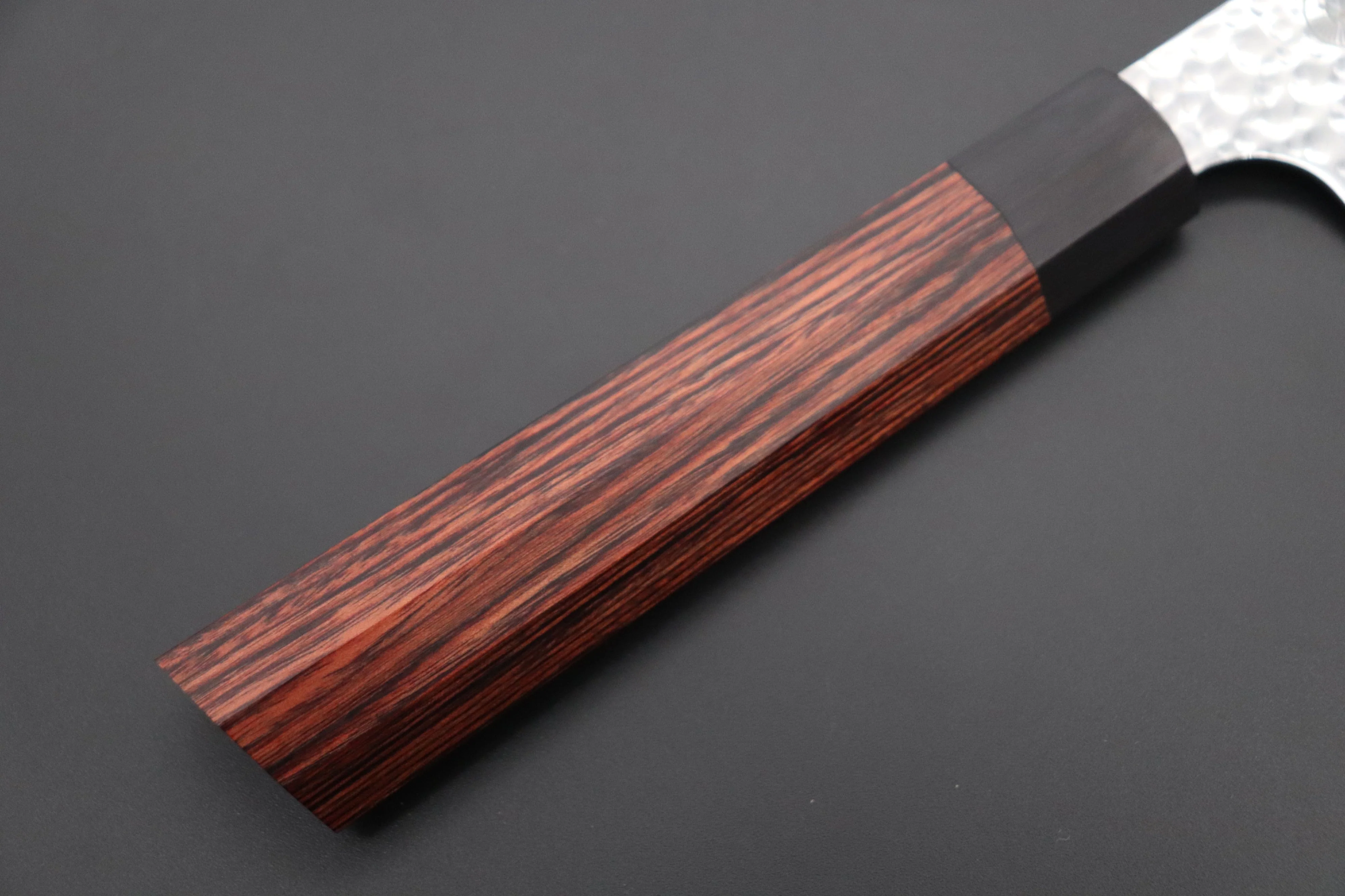 Kanetsugu Classic Hammered Wa Series CHW-3 Wa Gyuto 210mm (8.2 Inch) - Image 3