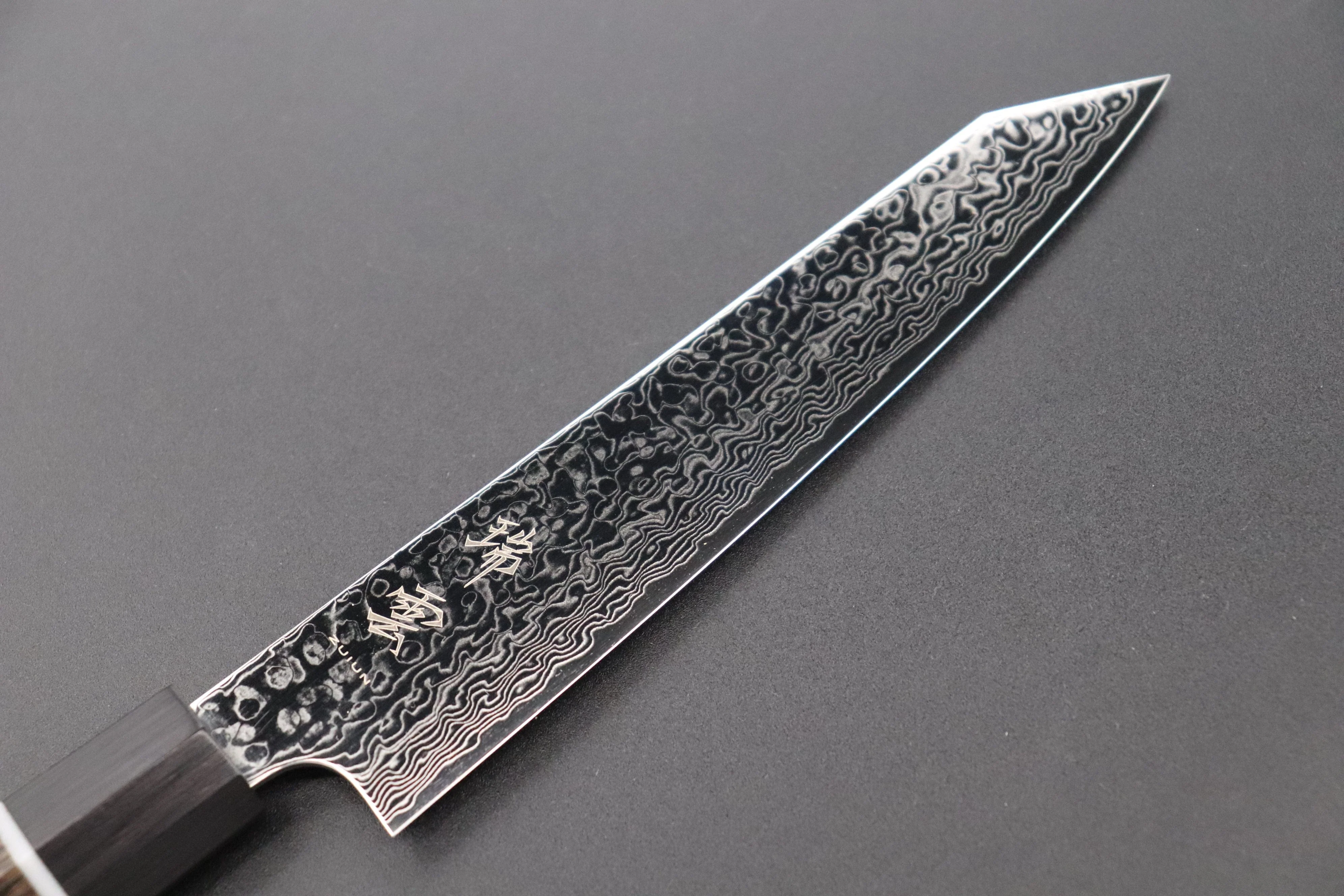 Kanetsugu Zuiun Series R-2 Damascus KZD-1 Kiritsuke Petty 150mm (5.9 Inch) - Image 2