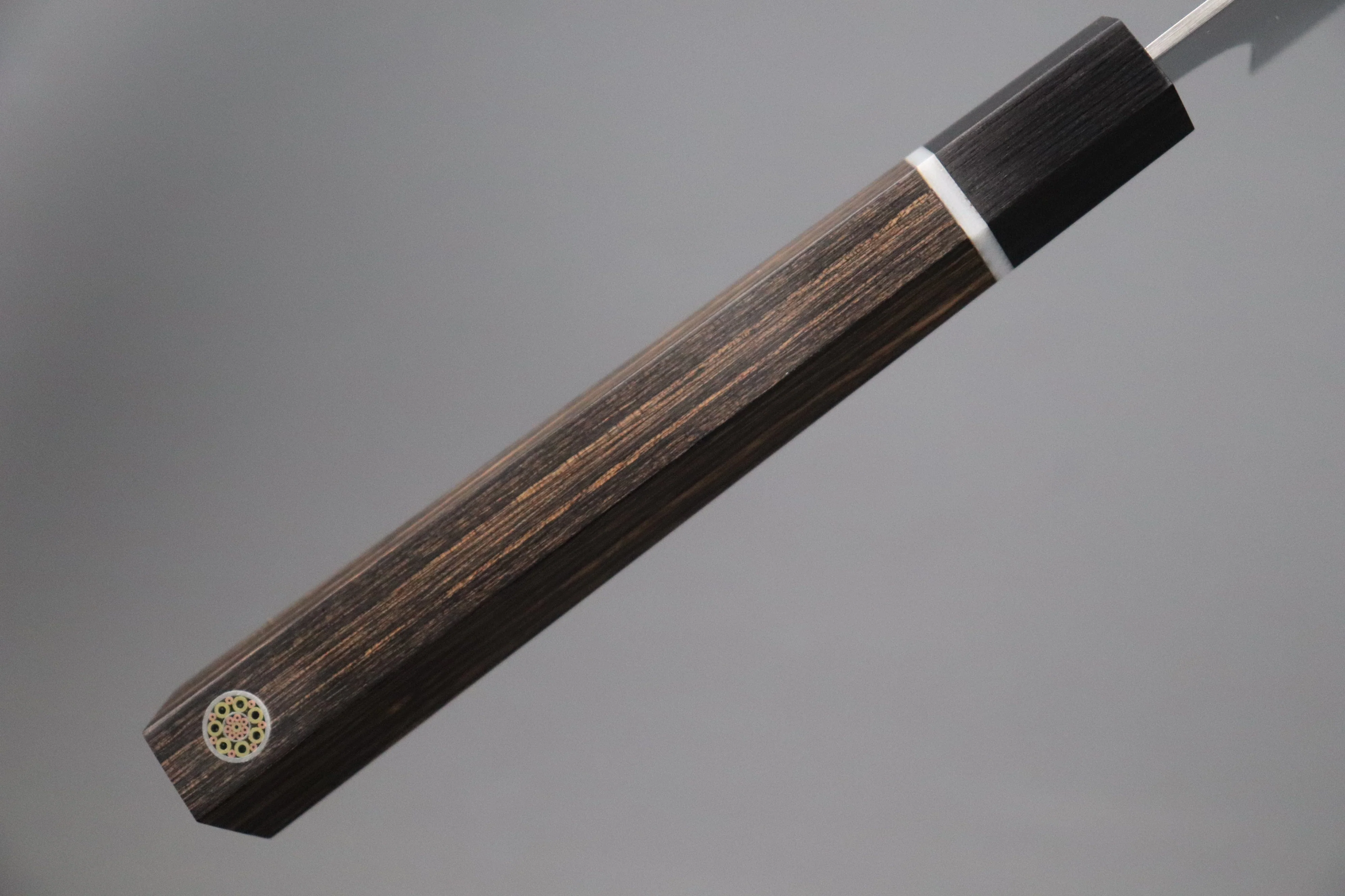 Kanetsugu Zuiun Series R-2 Damascus KZD-2 Bunka (Kiritsuke) 180mm (7 Inch) - Image 4