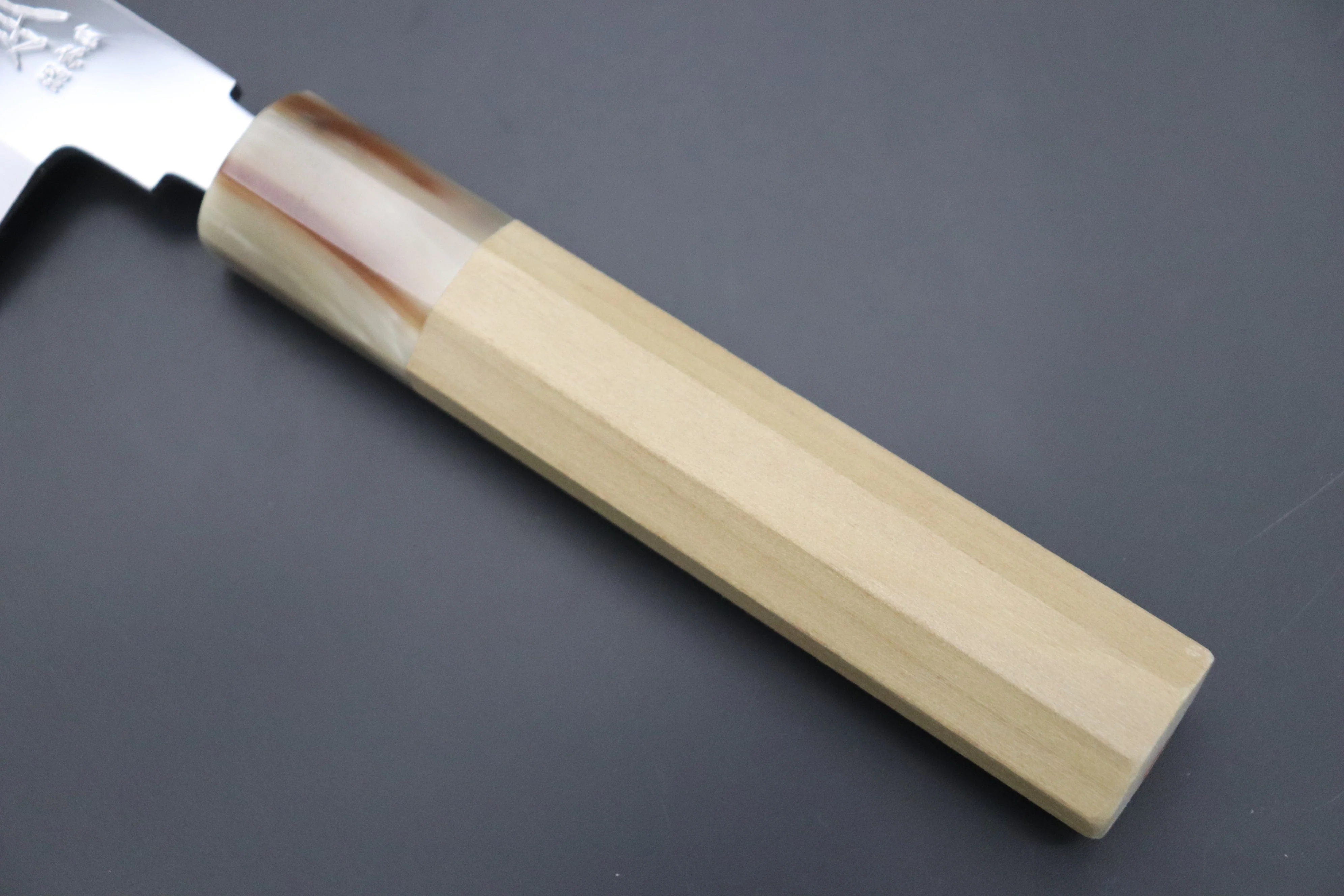Masamoto HA Series Honyaki Blue Steel No.2 "Left Handed Version HA-0622 Usuba 225mm - Image 4