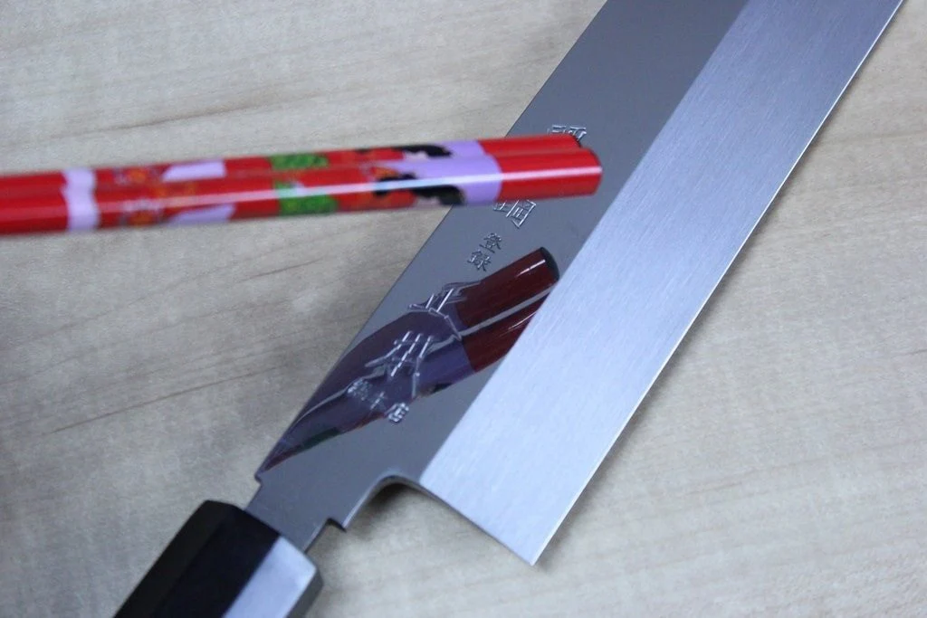 Masamoto HA Series Honyaki Blue Steel No.2 Usuba (180mm to 225mm, 4 sizes) - Image 3