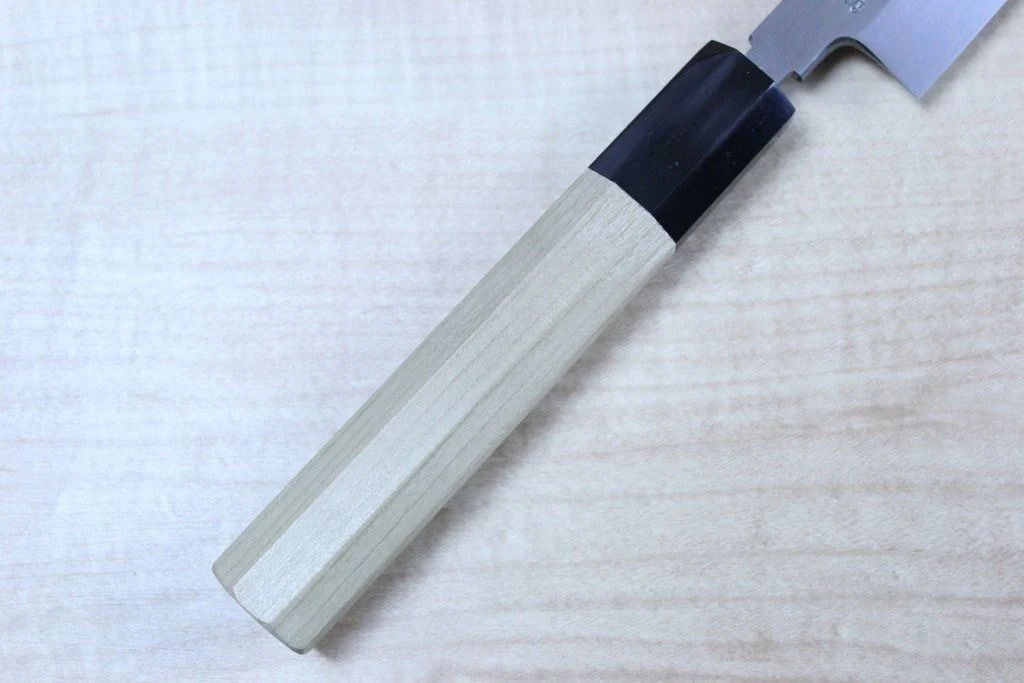 Masamoto HA Series Honyaki Blue Steel No.2 Yanagiba (240mm to 330mm, 4 sizes) - Image 4