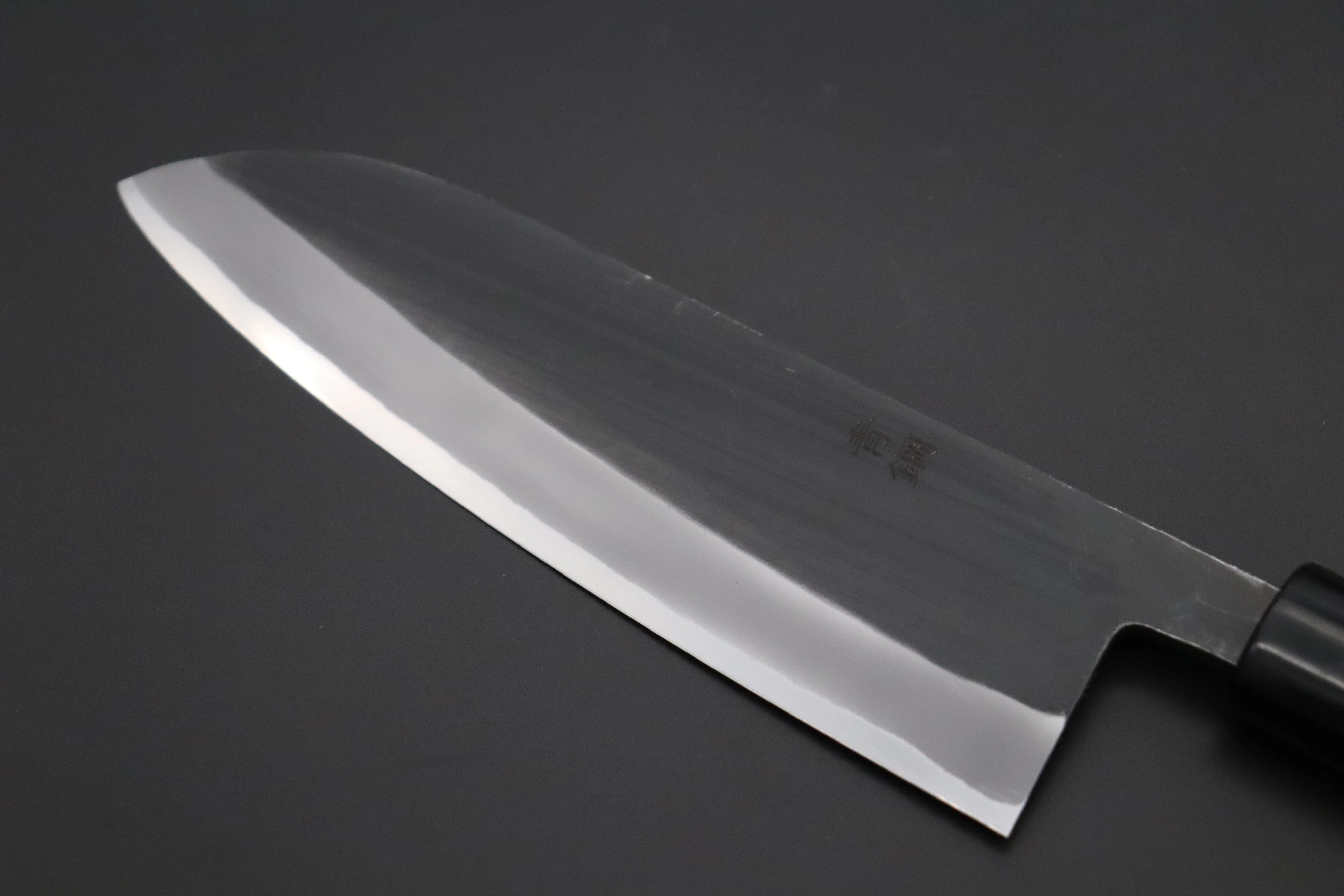 Masamoto KA Series Hon Kasumi Blue Steel No.2 KA-4817 Wa Santoku 170mm Double Bevel Edge - Image 6