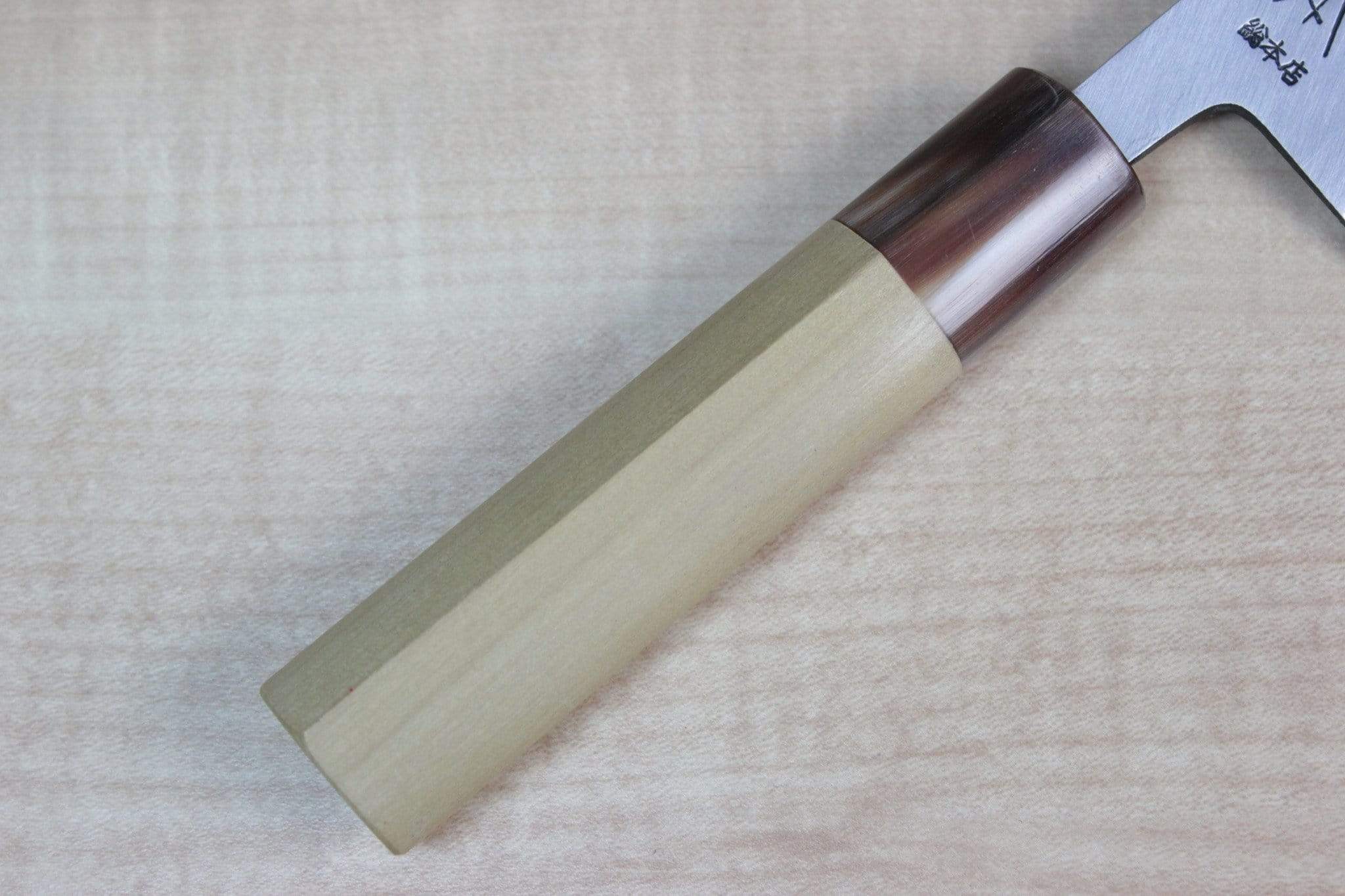 Masamoto KS Series Hon Kasumi White Steel No.2 Ko-Deba (Small Deba 105mm to 135mm, 3 sizes) - Image 3