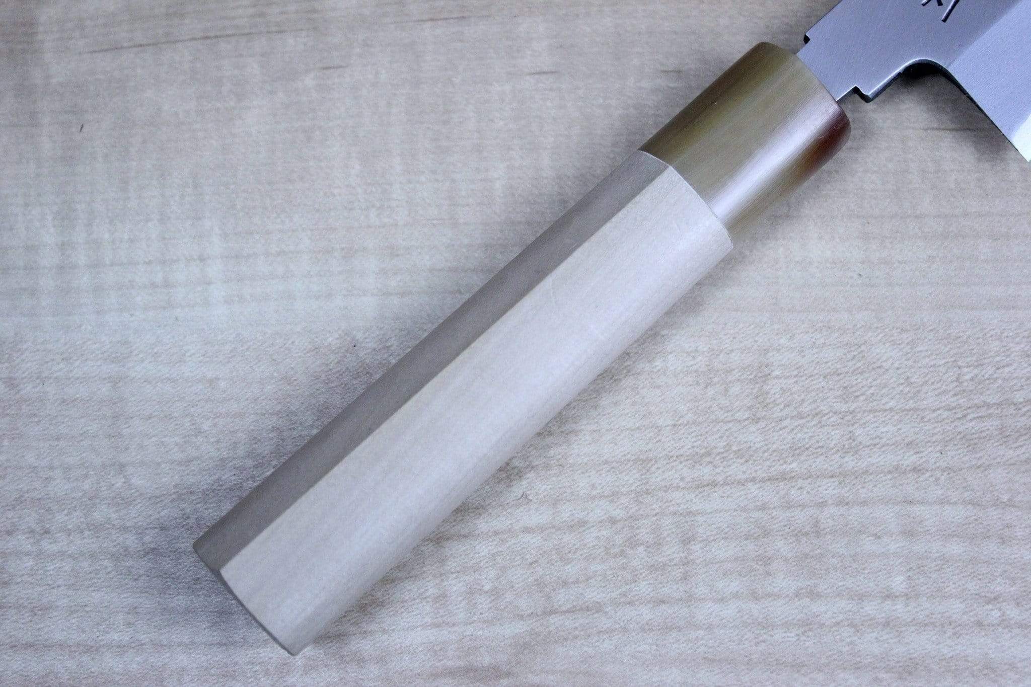 Masamoto KK Series Kasumi White Steel No.2 Usuba (180mm to 225mm, 4 sizes) - Image 3
