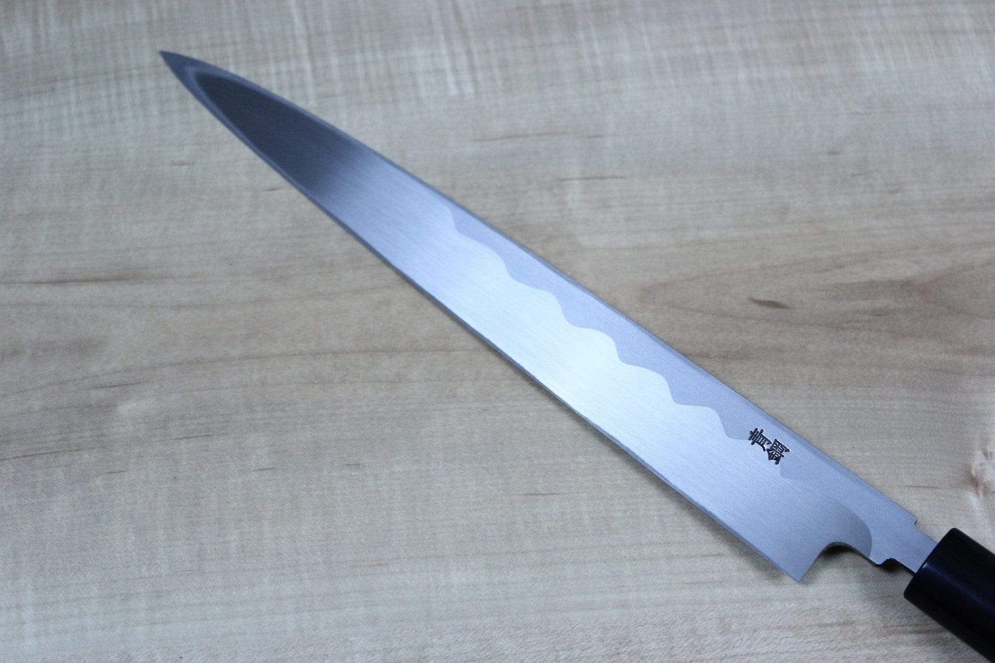 Masamoto KA Series Hon Kasumi Blue Steel No.2 Yanagiba (240mm to 330mm, 4 sizes) - Image 3
