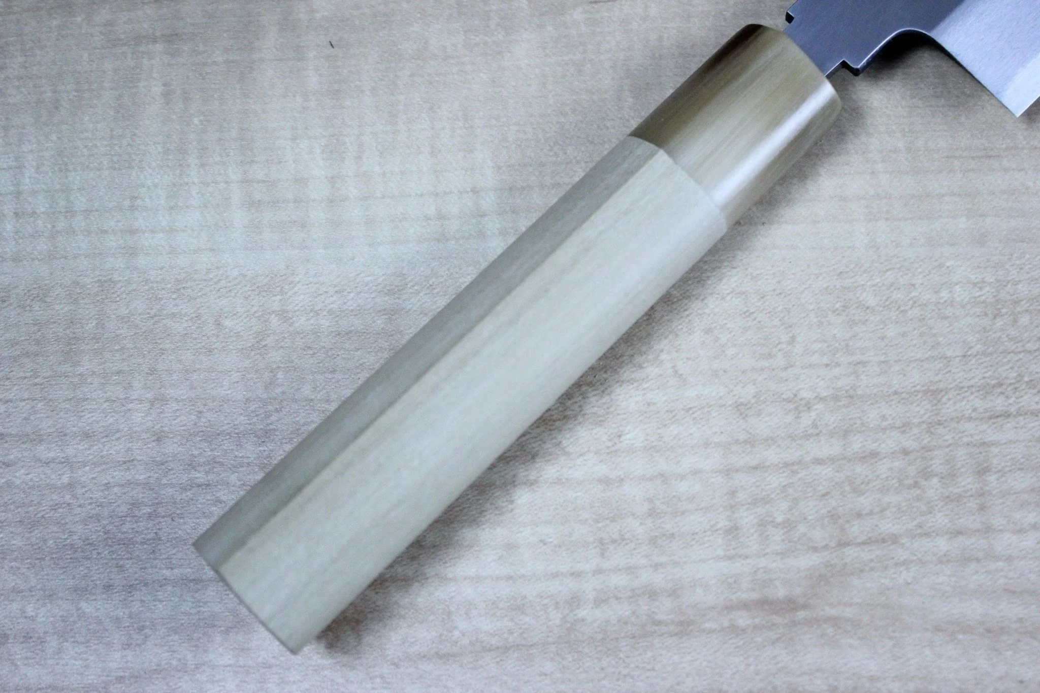 Masamoto KS Series Hon Kasumi White Steel No.2 Kama Usuba (150mm to 225mm, 5 sizes) - Image 3