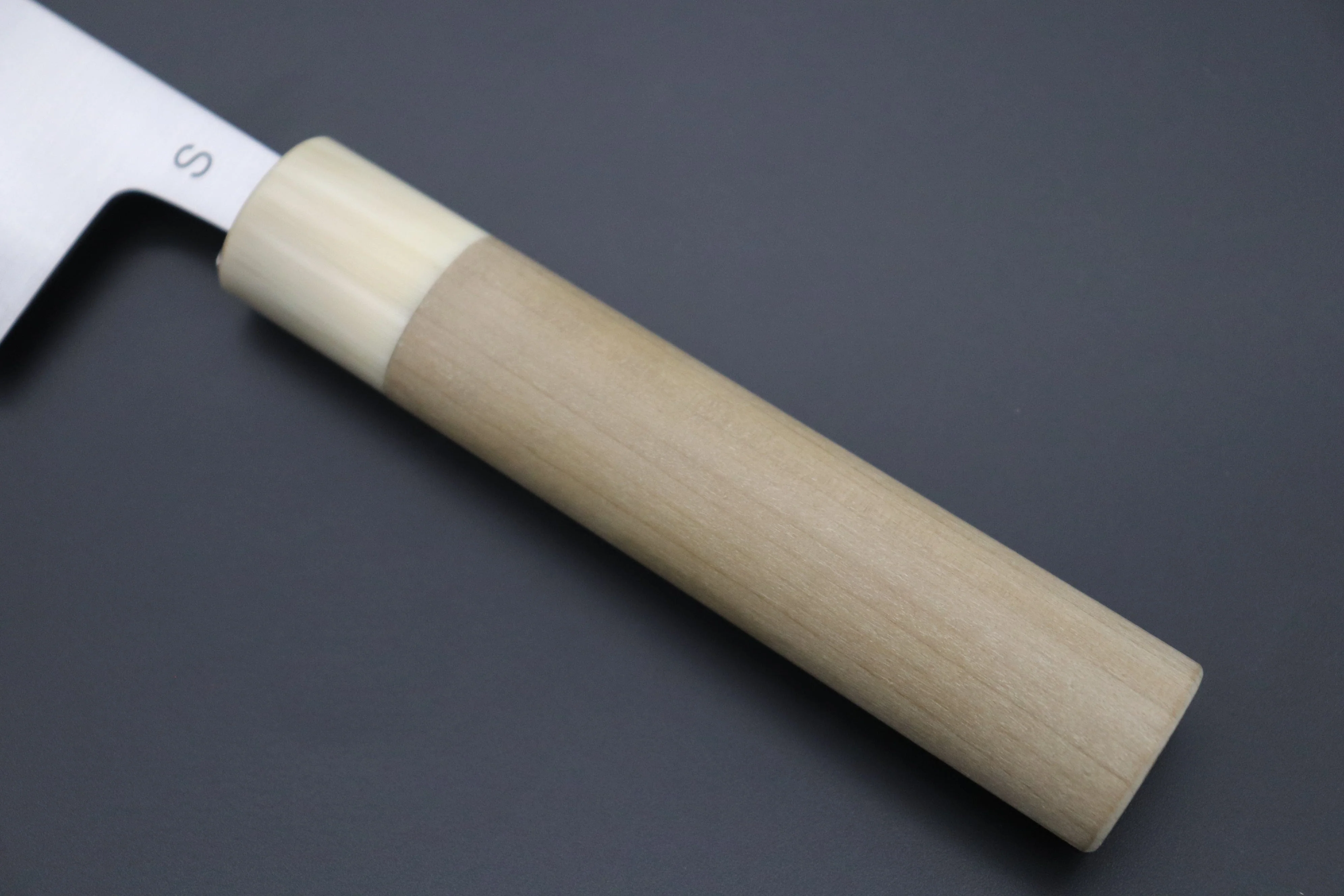 Masamoto KS Series Sweden Stainless Steel Kiritsuke Gyuto (210mm or 240mm, 2 Sizes) - Image 7