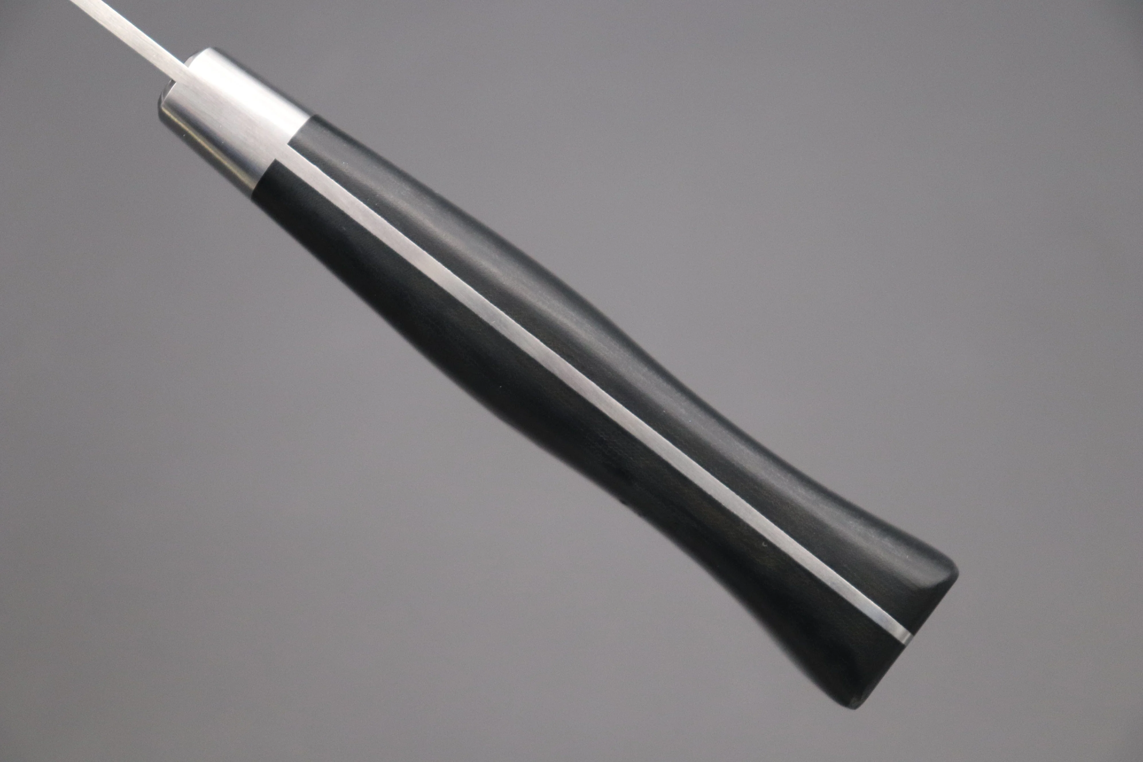 Hattori Forums FH Solid VG-10 Series FH-7L Gyuto 240mm (9.4 Inch, Black Linen Micarta Handle) - Image 6