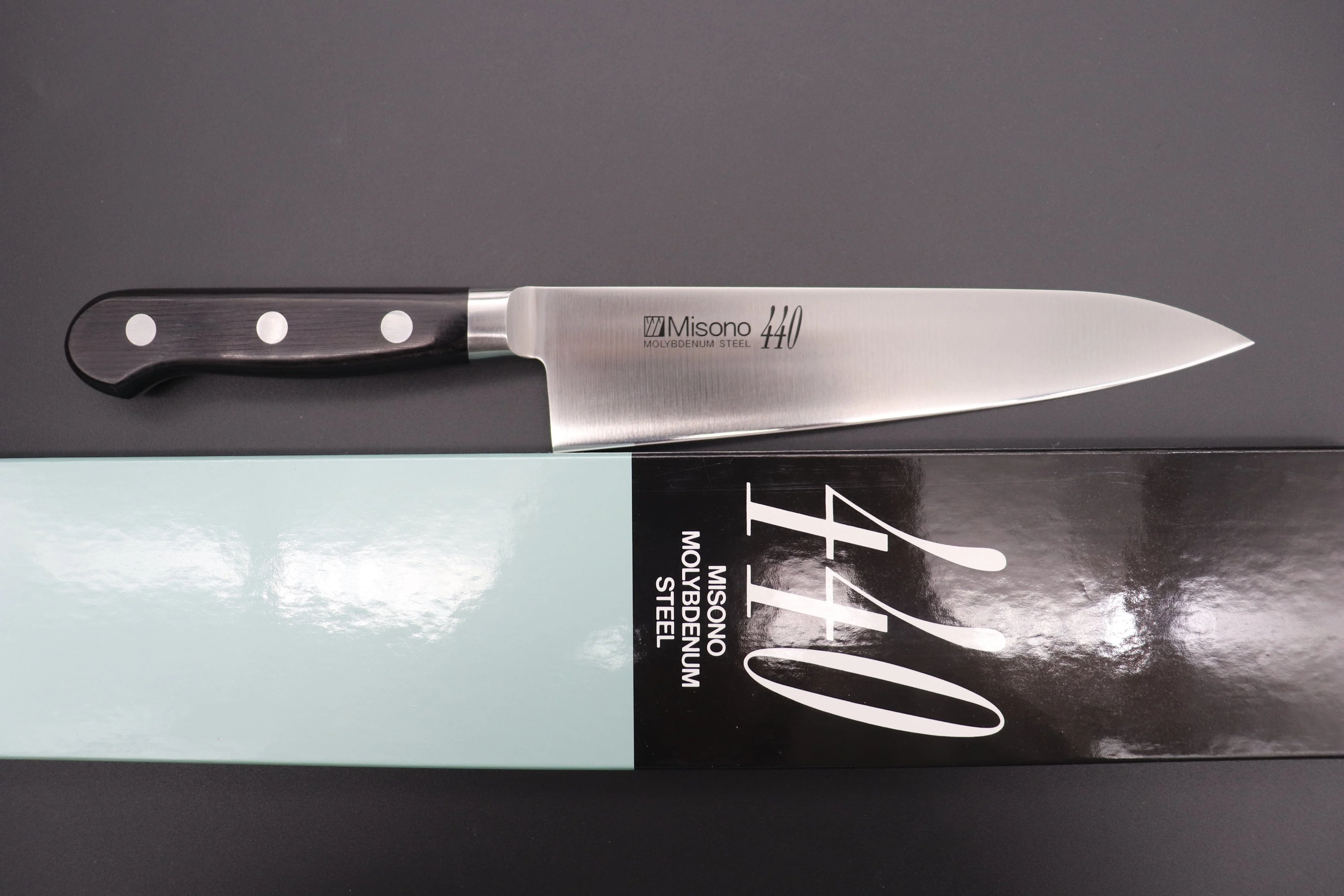 Misono 440 Series Gyuto (180mm to 300mm, 5 sizes) - Image 8