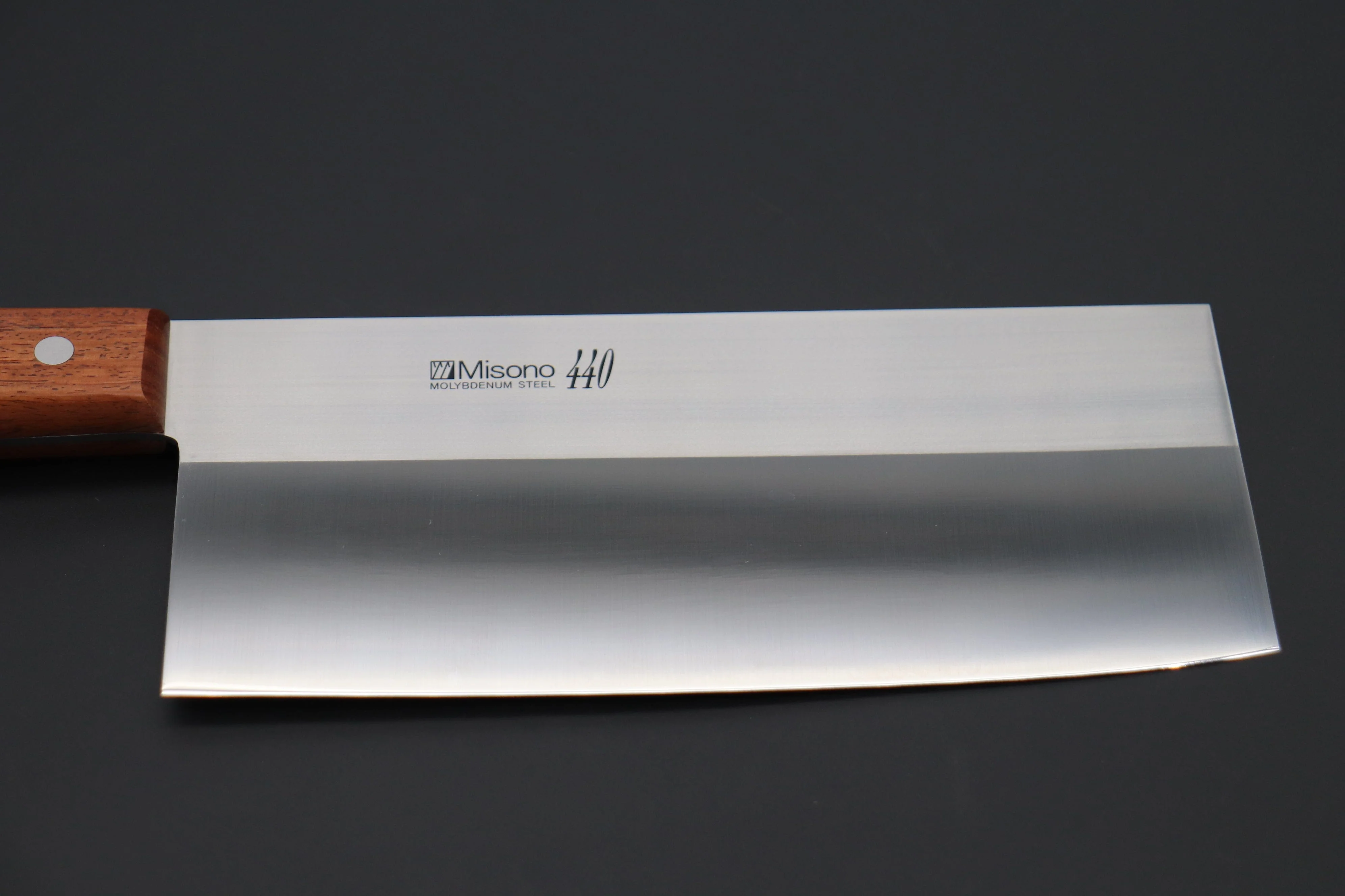Misono 440 Series No.82 Chinese Cleaver (Narrower Blade Width Version, 8.6 inch) - Image 2