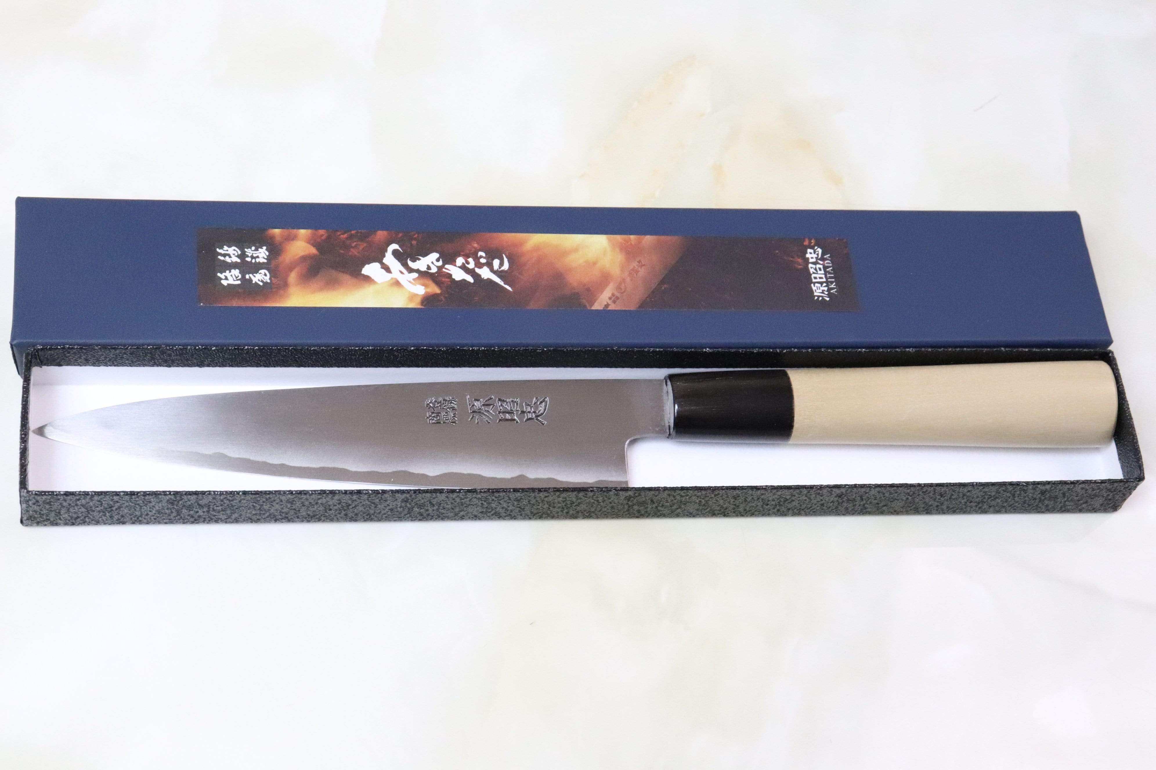 Mizuno Tanrenjo Akitada White Steel No.2 Clad HK-WP Wa Petty 150mm (5.9 inch) - Image 5