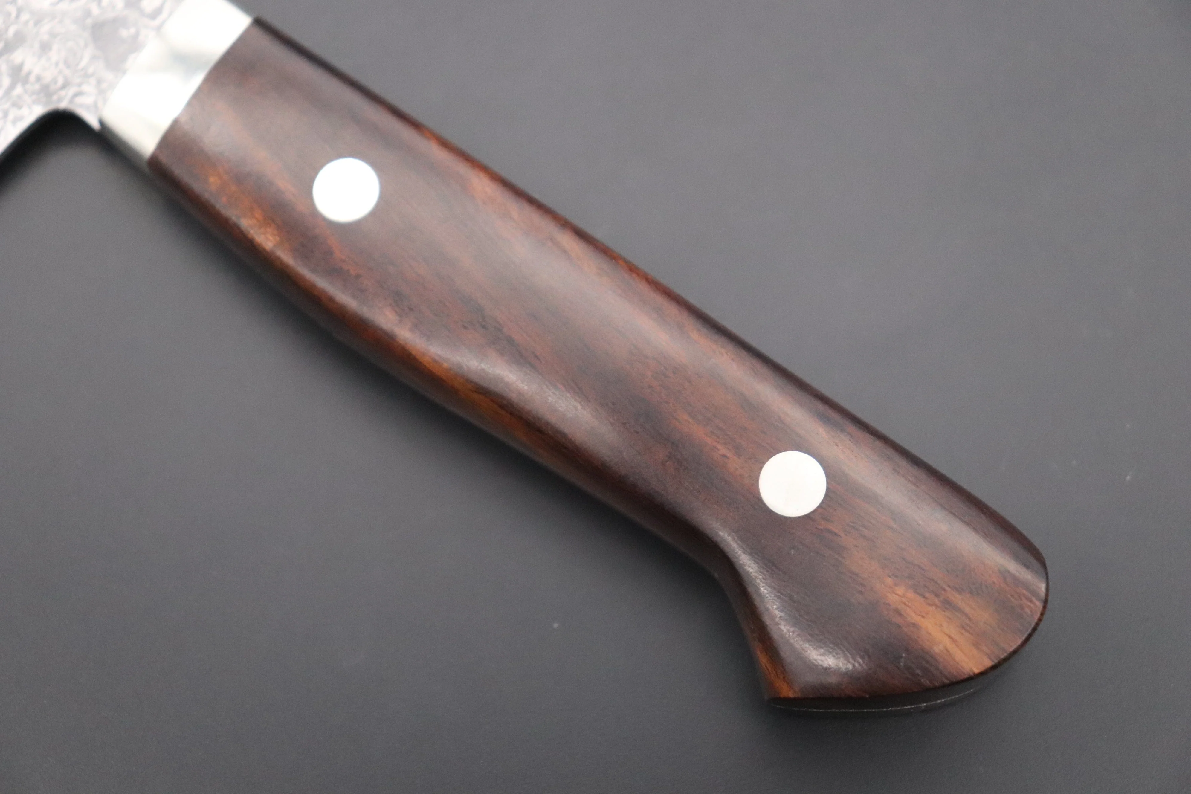 Mr. Itou R-2 Custom Damascus Gyuto 160mm (6.2 inch, Desert Ironwood Handle,  IT-205) - Image 3