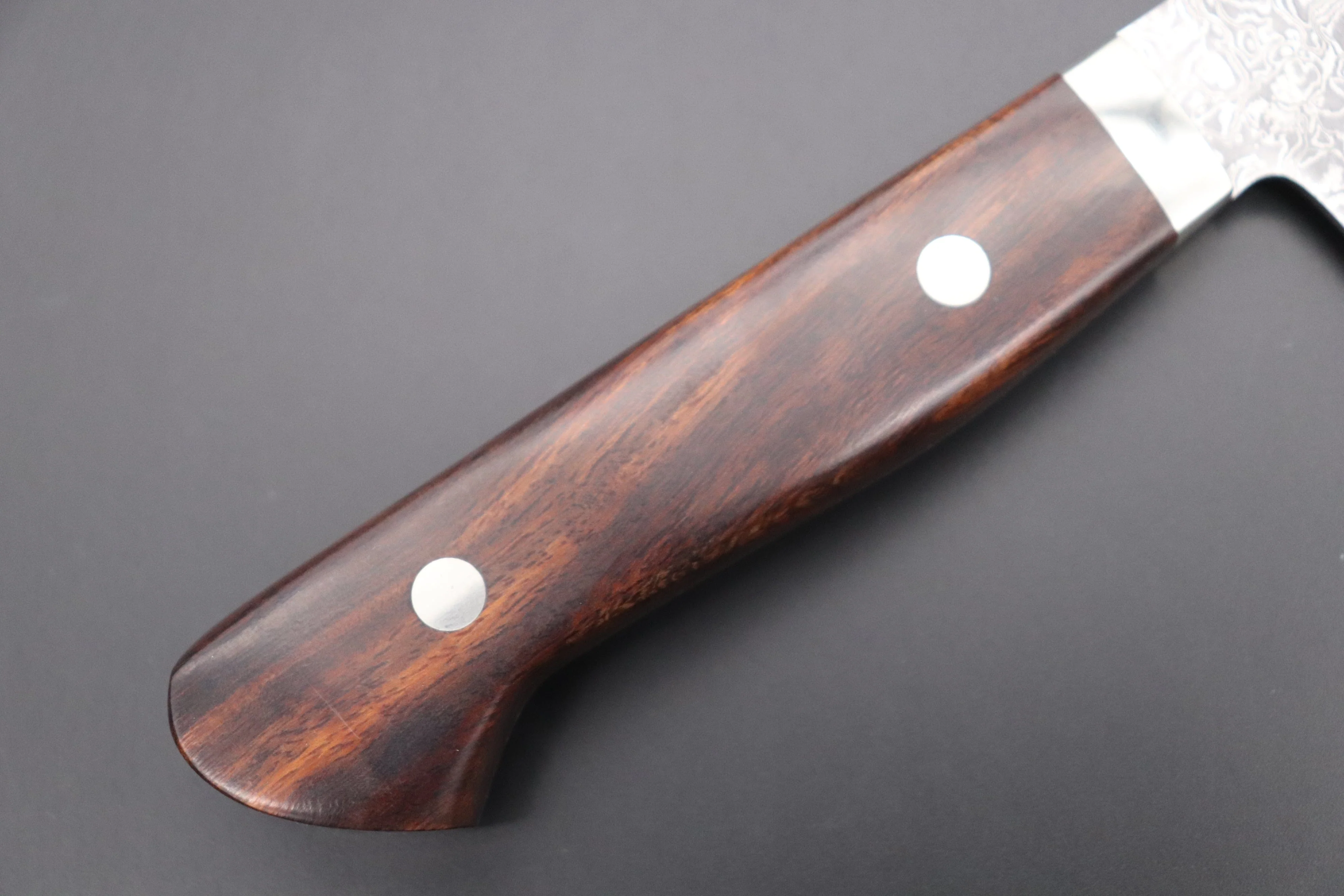Mr. Itou R-2 Custom Damascus Gyuto 160mm (6.2 inch, Desert Ironwood Handle,  IT-205) - Image 7
