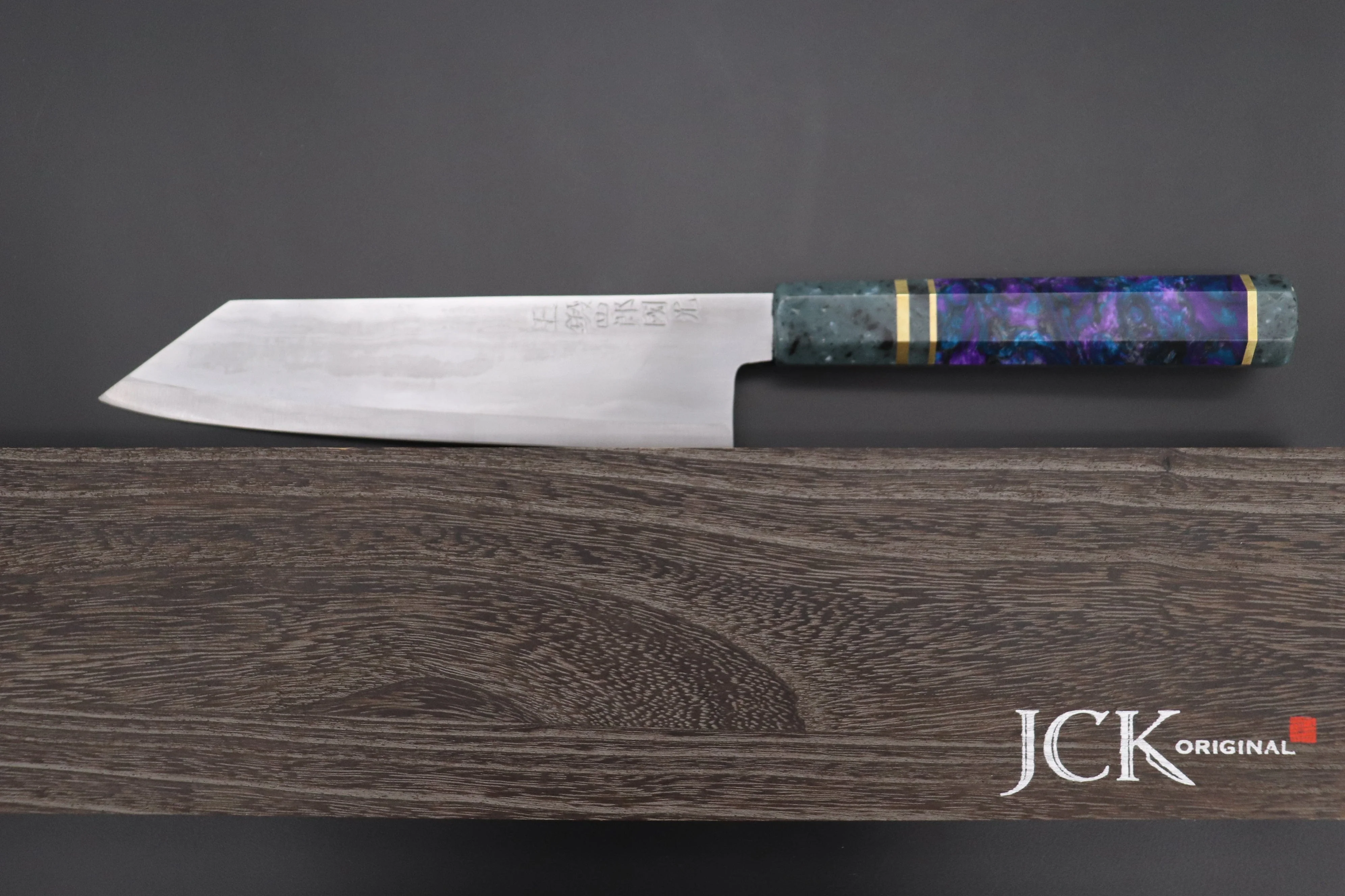 Shirou-Kunimitsu TAMAHAGANE “JEWEL STEEL” Series SKTJ-16 Bunka 190mm (7.4 Inch) - Image 8