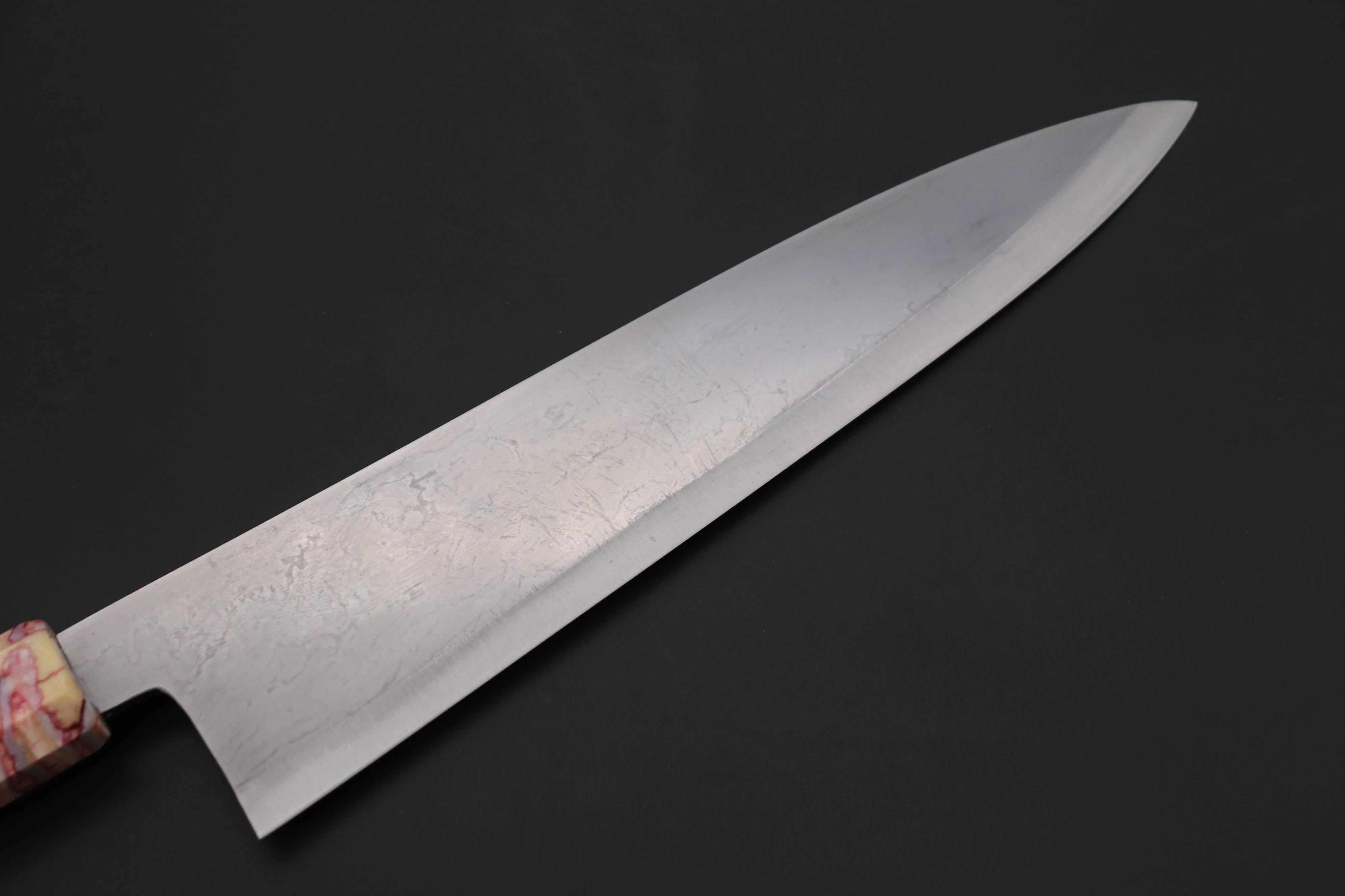 Shirou-Kunimitsu TAMAHAGANE “JEWEL STEEL” Series SKTJ-17 Wa Gyuto 240mm (9.4 Inch) - Image 6