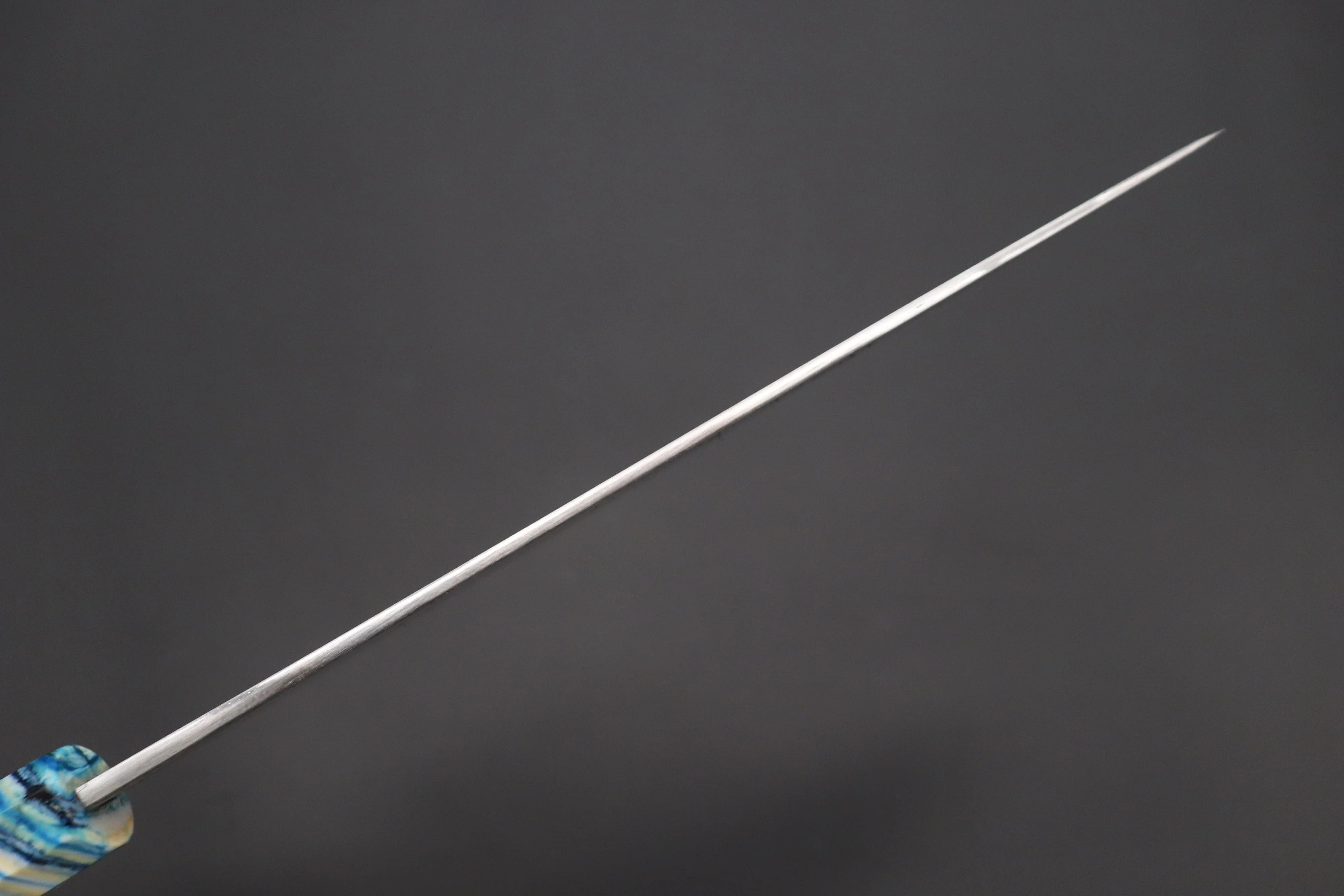 Shirou-Kunimitsu TAMAHAGANE “JEWEL STEEL” Series SKTJ-18 Wa Gyuto 240mm (9.4 Inch) - Image 5