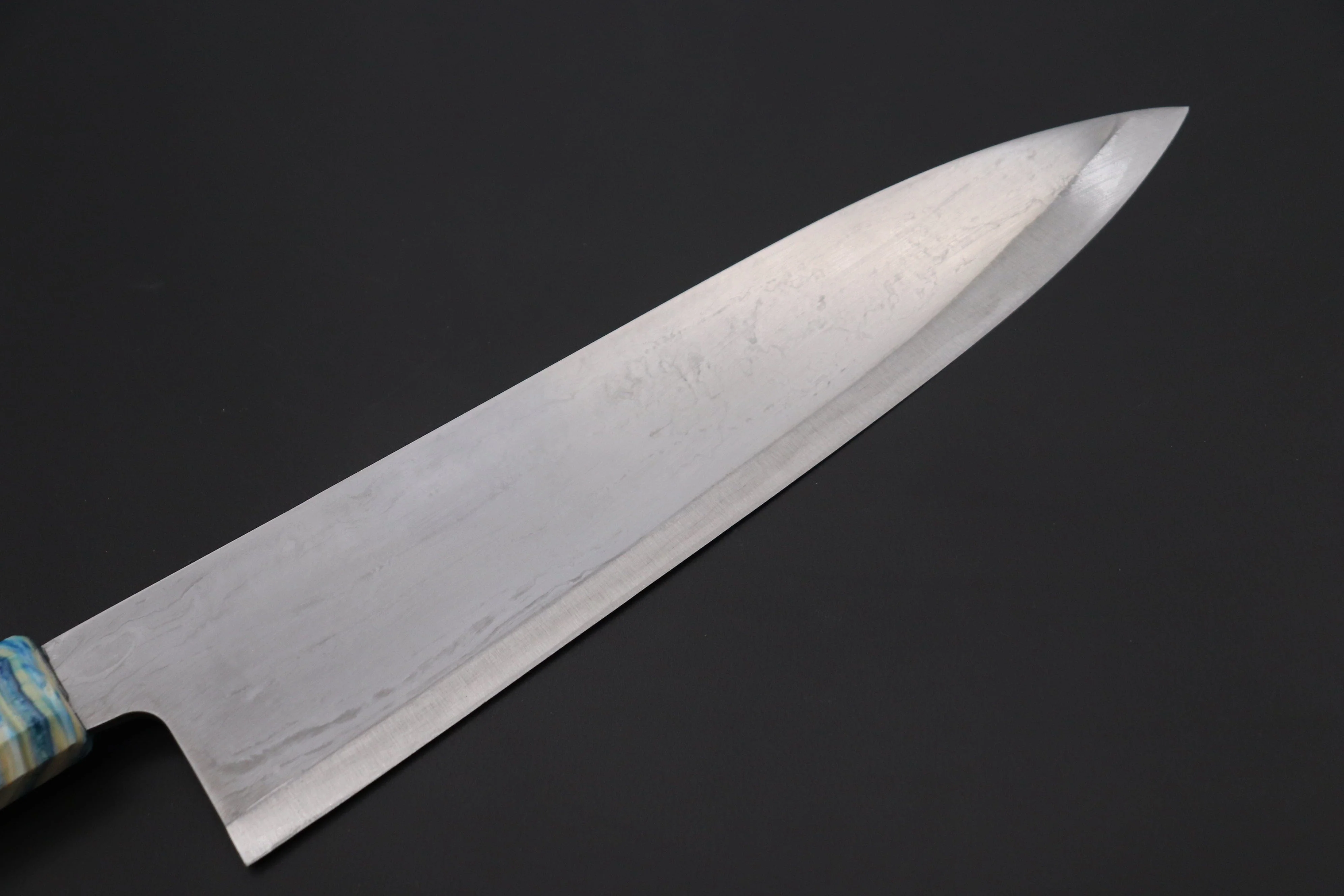 Shirou-Kunimitsu TAMAHAGANE “JEWEL STEEL” Series SKTJ-18 Wa Gyuto 240mm (9.4 Inch) - Image 6