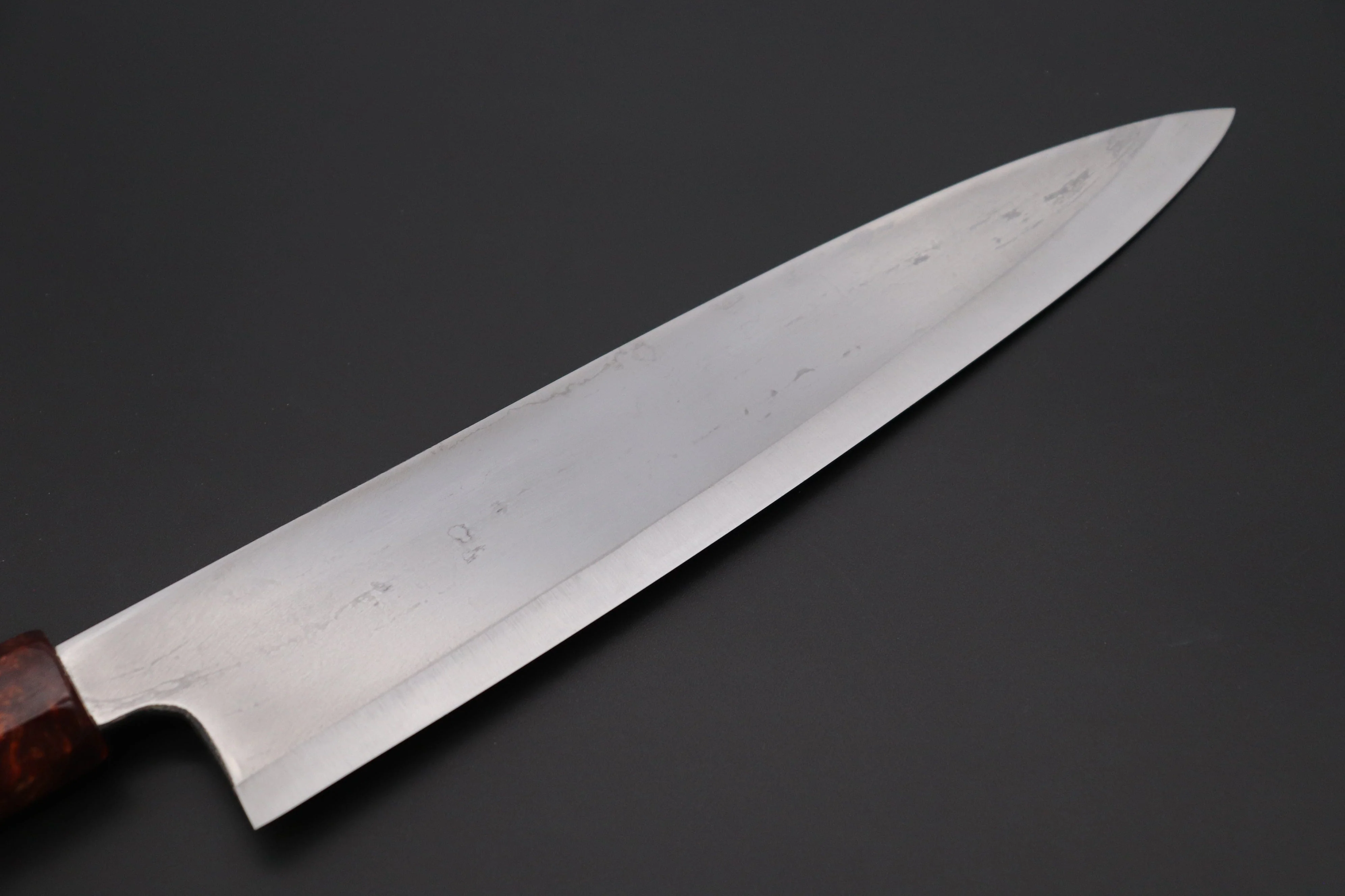 Shirou-Kunimitsu TAMAHAGANE “JEWEL STEEL” Series SKTJ-6 Wa Gyuto 240mm (9.4 Inch) - Image 6