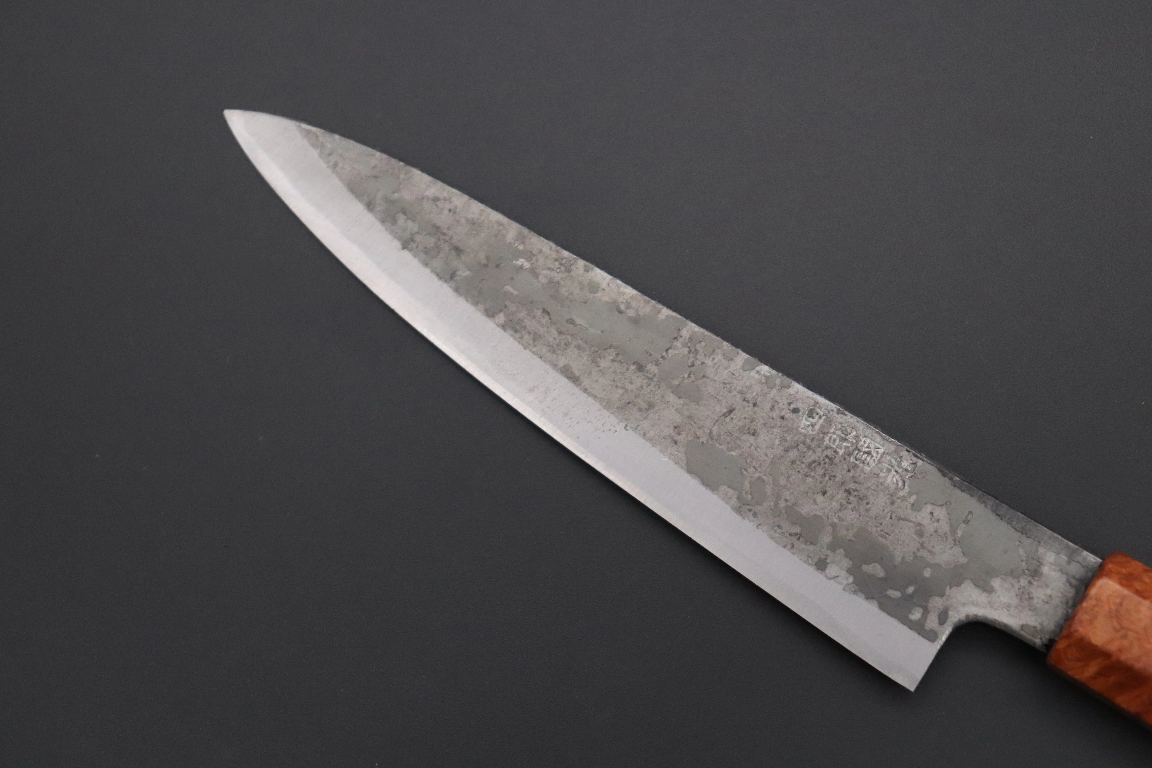 Shirou-Kunimitsu White Steel No.2 Kurouchi Series Special Edition SK-1SP51 Wa Petty 140mm (5.5 Inch) - Image 2
