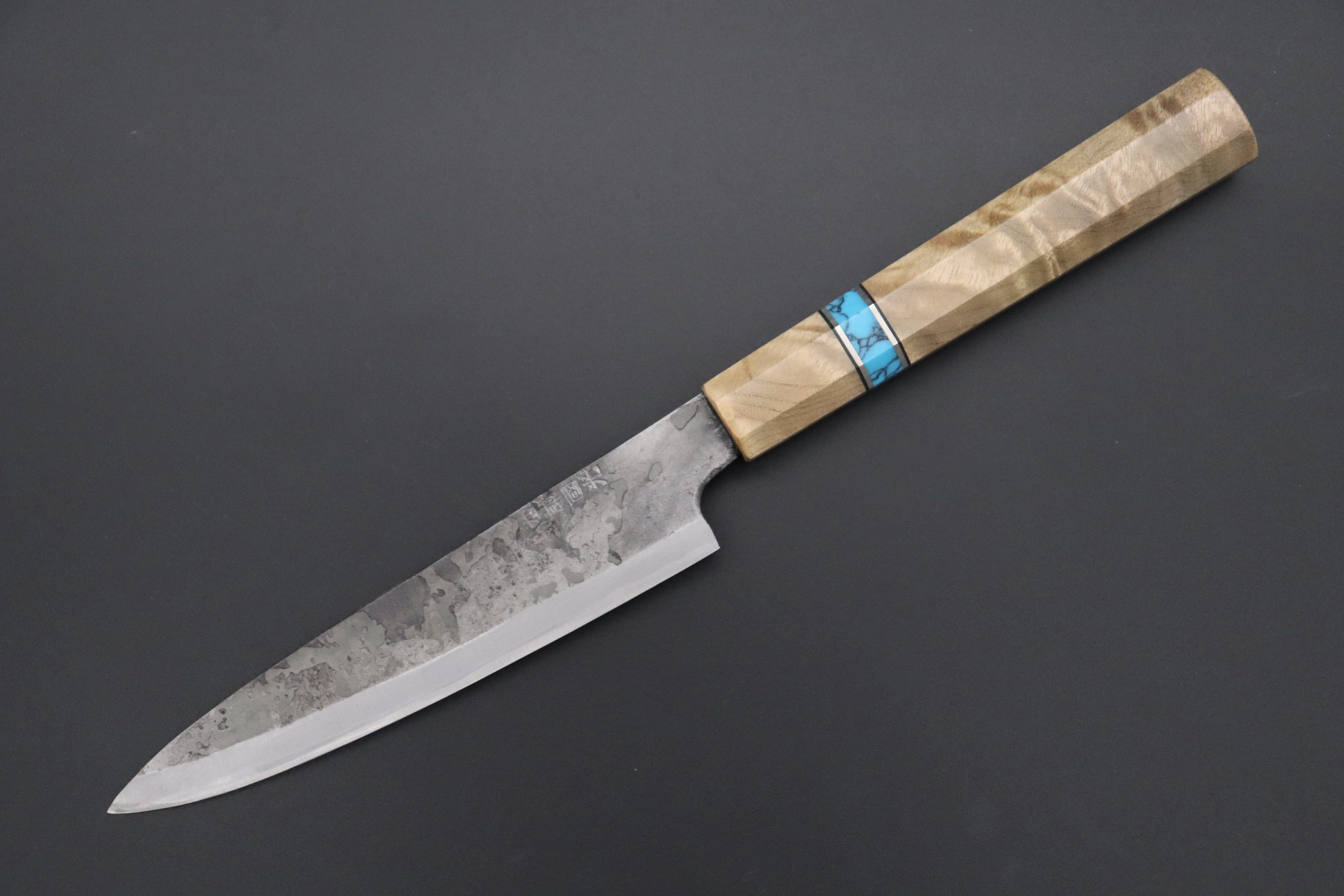 Shirou-Kunimitsu White Steel No.2 Kurouchi Series Special Edition SK-1SP55 Wa Petty 140mm (5.5 Inch)