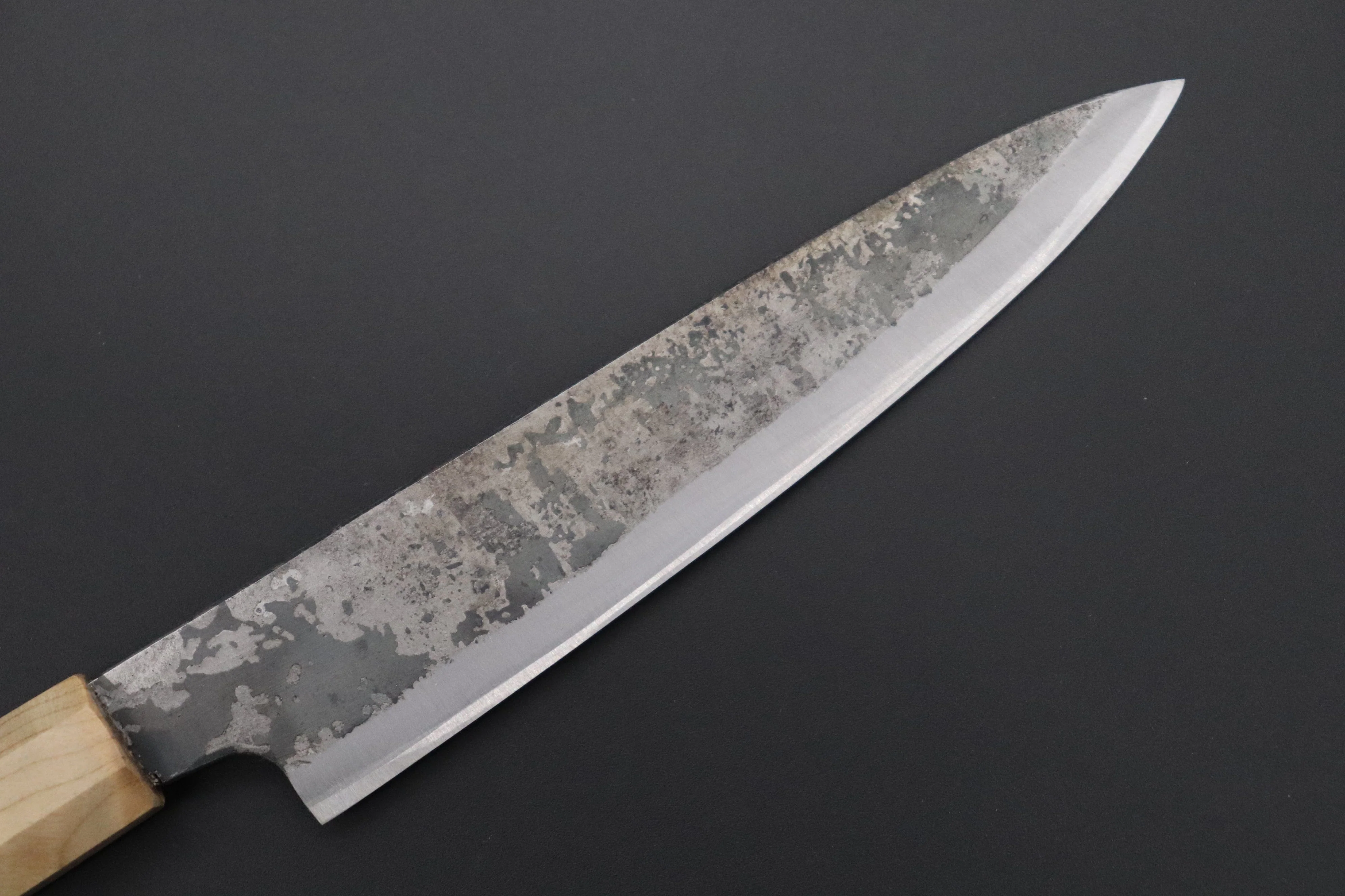 Shirou-Kunimitsu White Steel No.2 Kurouchi Series Special Edition SK-1SP55 Wa Petty 140mm (5.5 Inch) - Image 6
