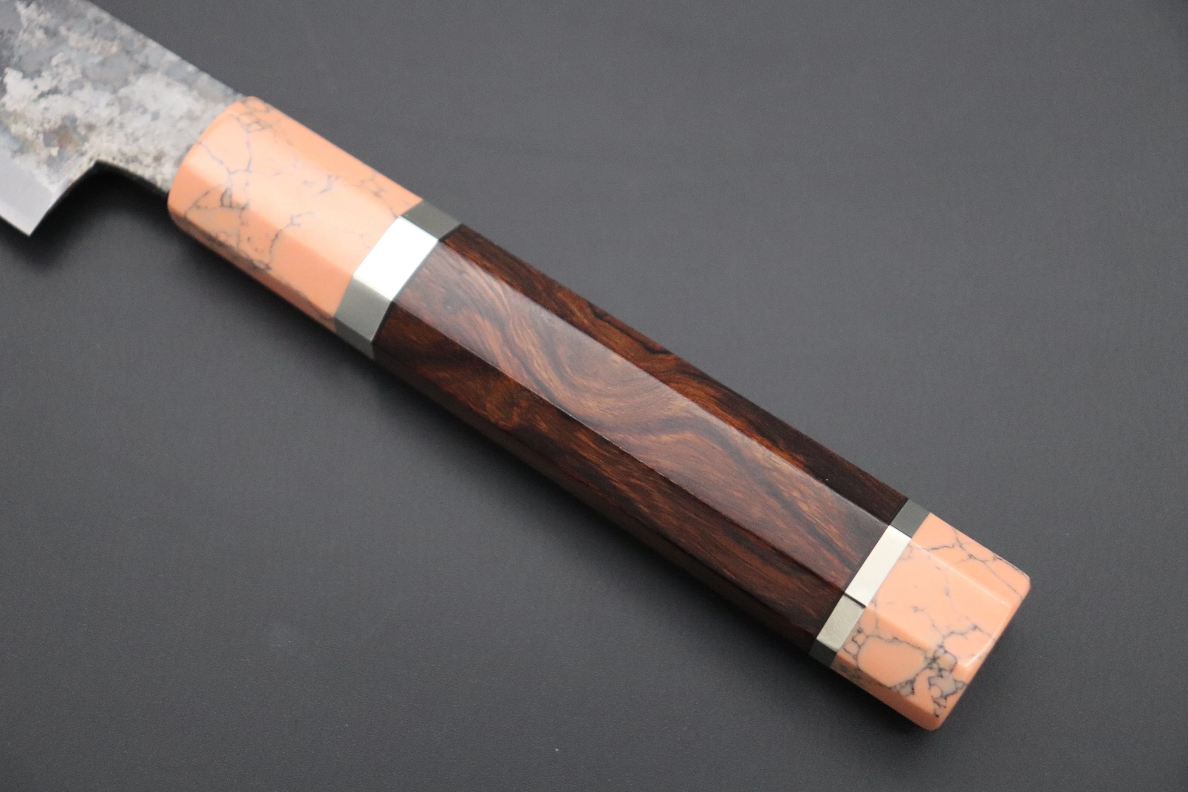 Shirou-Kunimitsu White Steel No.2 Kurouchi Series Special Edition SK-1SP56 Wa Petty 140mm (5.5 Inch) - Image 3