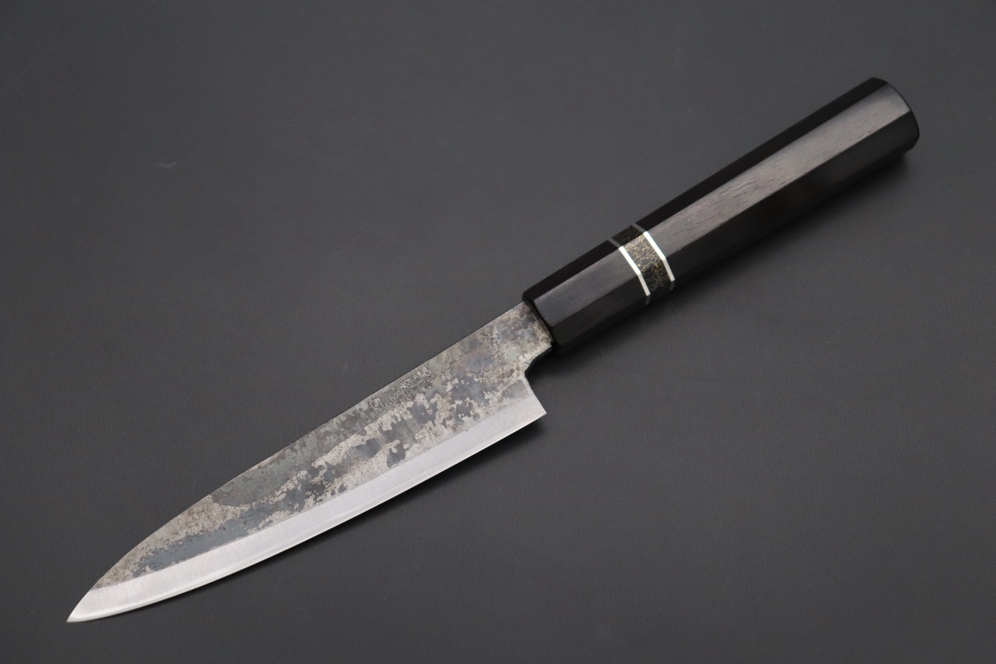 Shirou-Kunimitsu White Steel No.2 Kurouchi Series Special Edition SK-1SP60 Wa Petty 140mm (5.5 Inch)