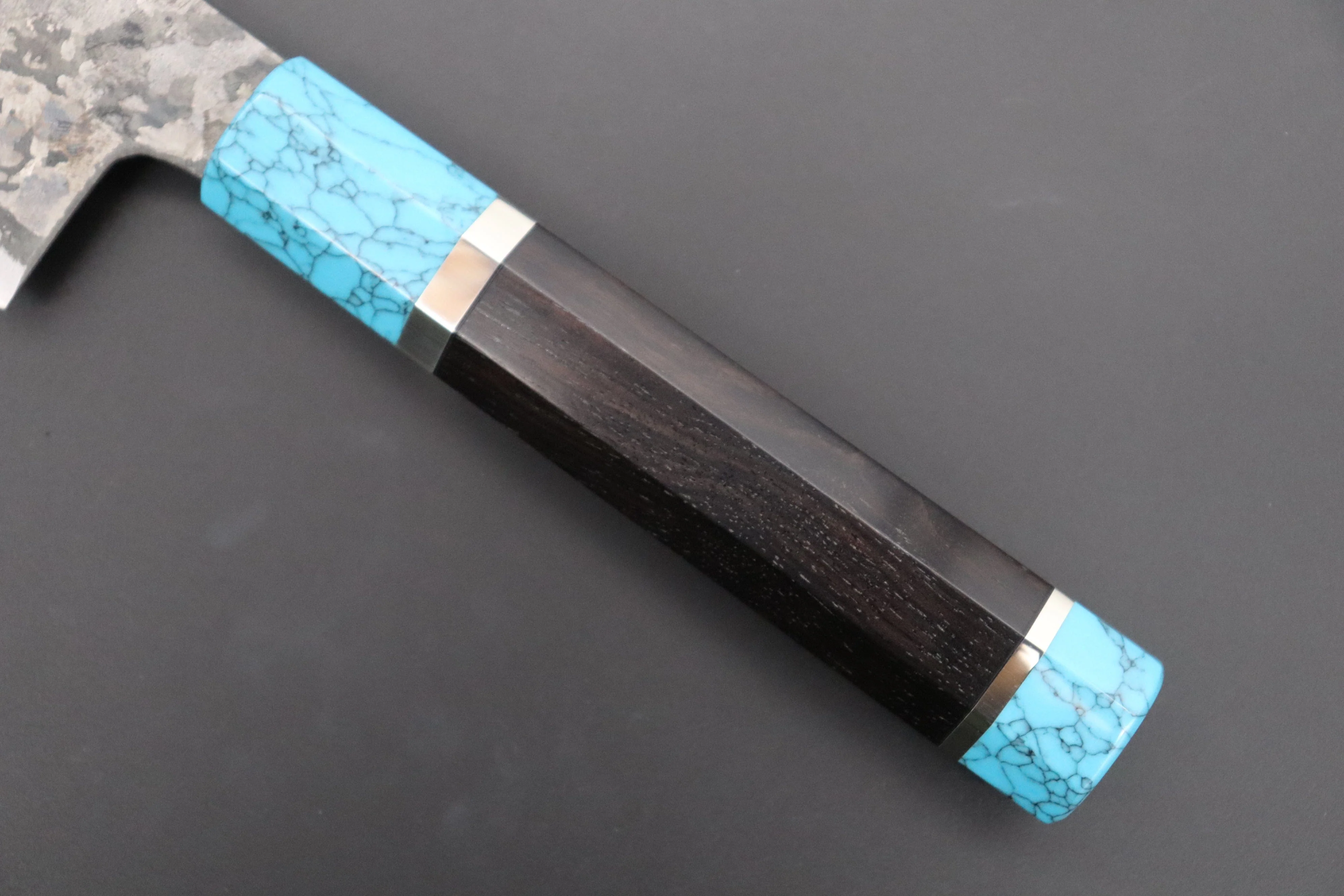 Shirou-Kunimitsu White Steel No.2 Kurouchi Series Special Edition SK-4SP49 Bunka 190mm (7.4 Inch) - Image 3